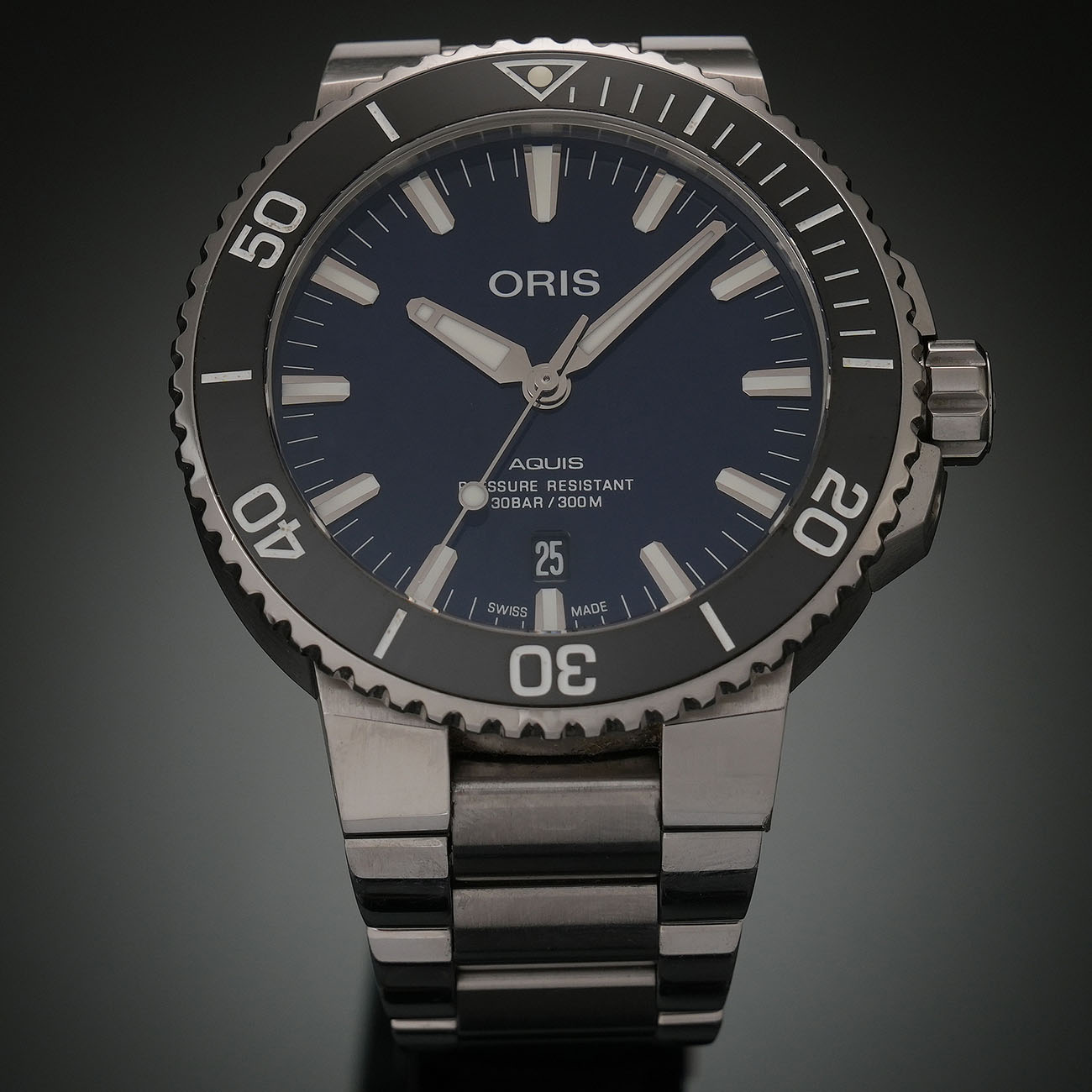 Oris(USED)오리스 아퀴스 데이트