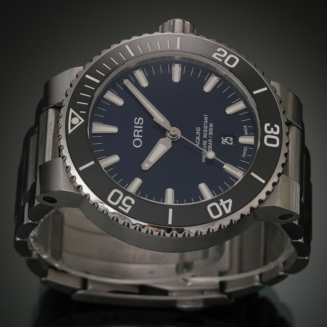 Oris(USED)오리스 아퀴스 데이트