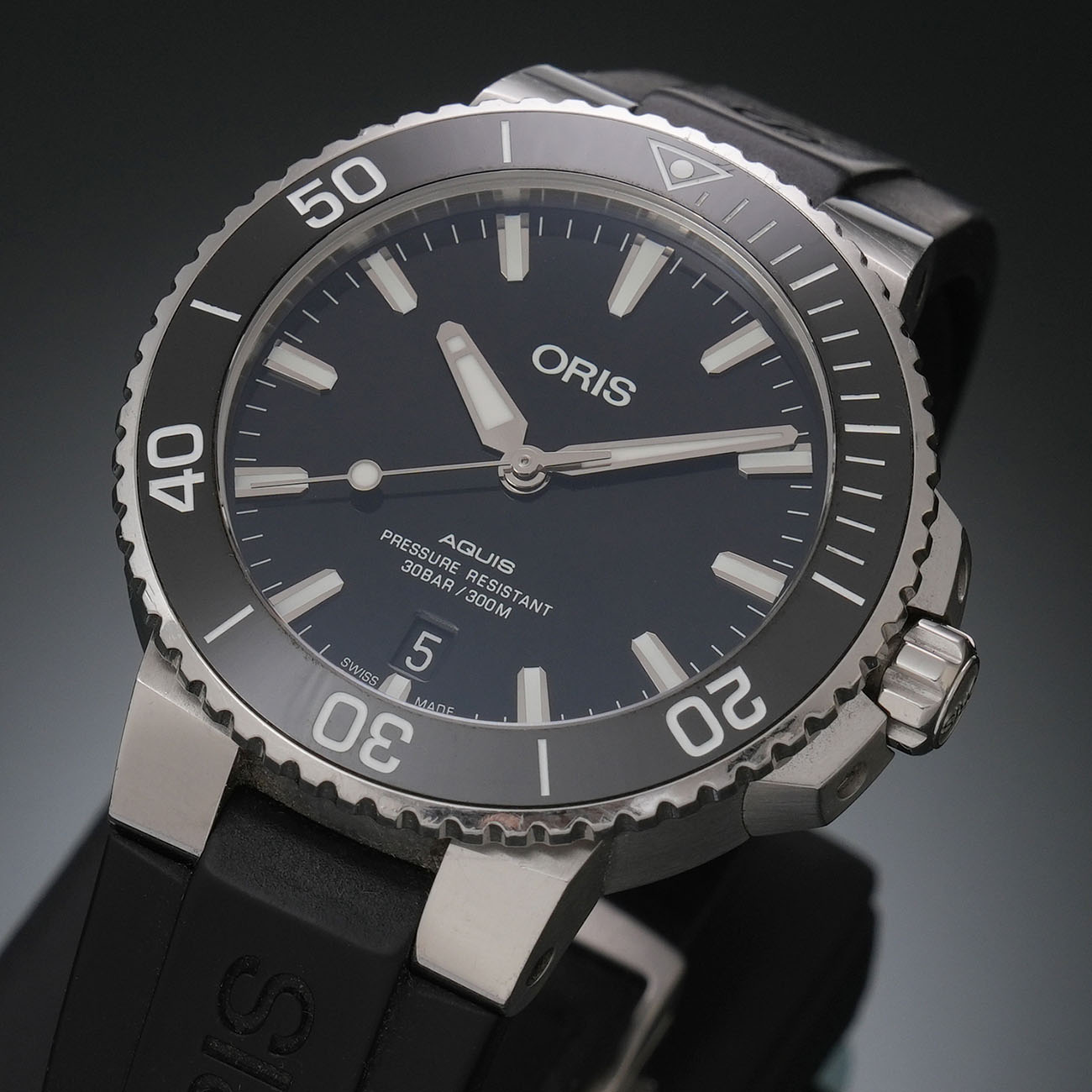 ORIS(USED)오리스 아퀴스 데이트