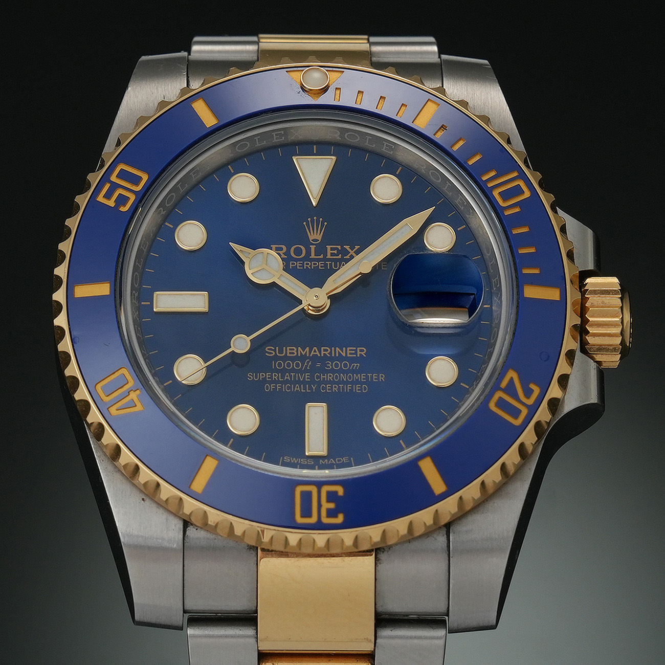 ROLEX(USED)롤렉스 서브마리너 콤비 116613LB