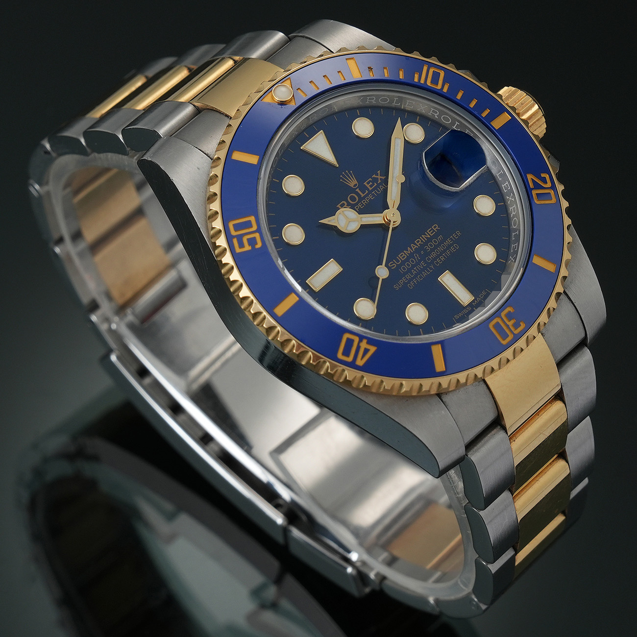 ROLEX(USED)롤렉스 서브마리너 콤비 116613LB