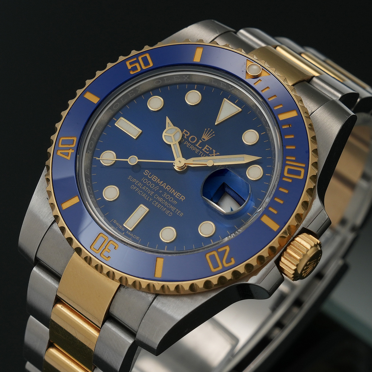 ROLEX(USED)롤렉스 서브마리너 콤비 116613LB