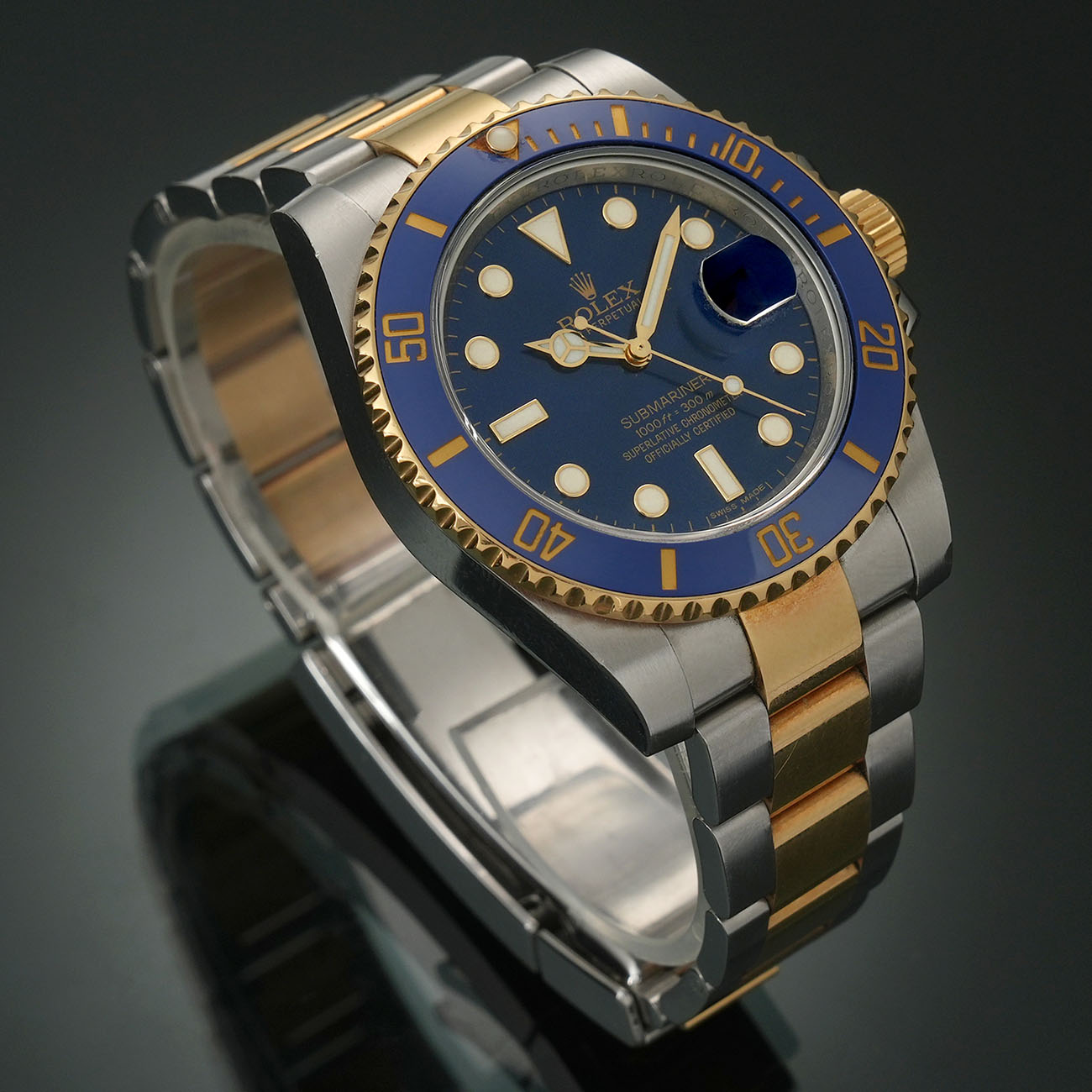 ROLEX(USED)롤렉스 서브마리너 콤비 116613LB