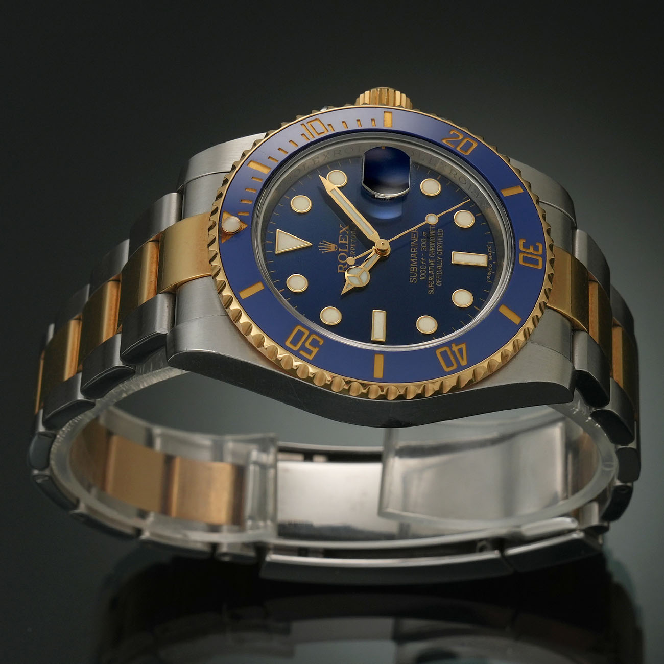 ROLEX(USED)롤렉스 서브마리너 콤비 116613LB