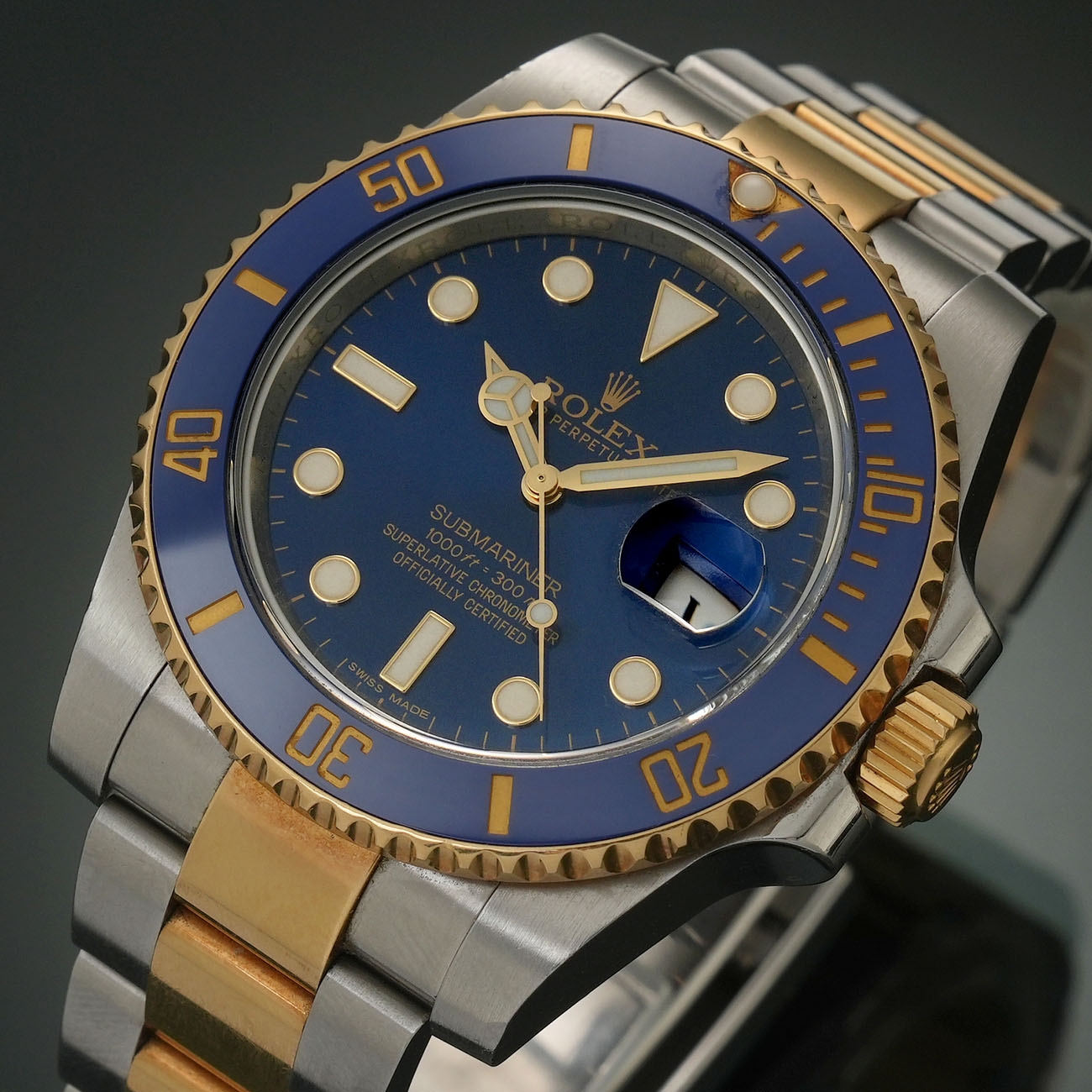 ROLEX(USED)롤렉스 서브마리너 콤비 116613LB