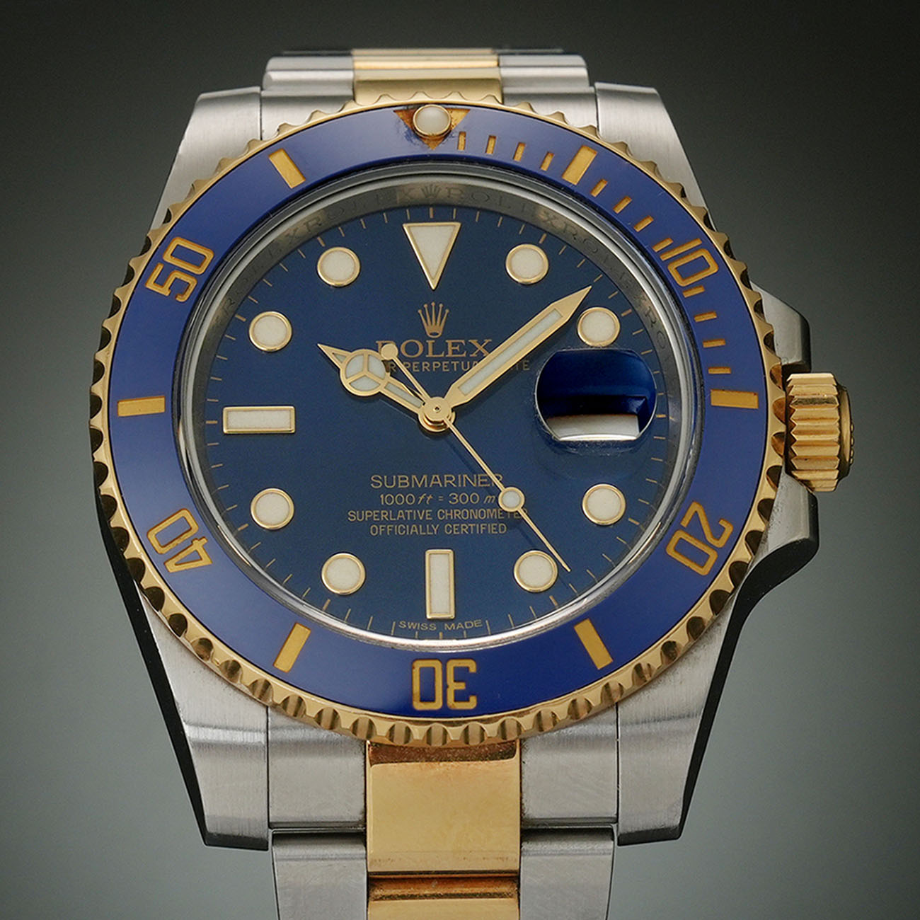 ROLEX(USED)롤렉스 서브마리너 콤비 116613LB