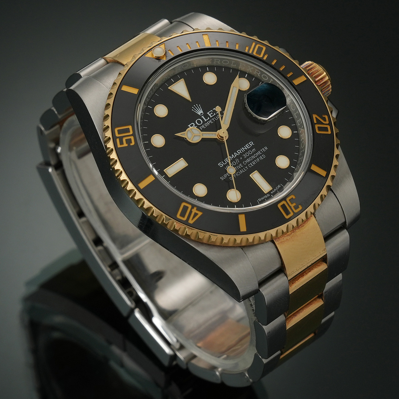 ROLEX(USED)롤렉스 서브마리너 콤비 116613LN