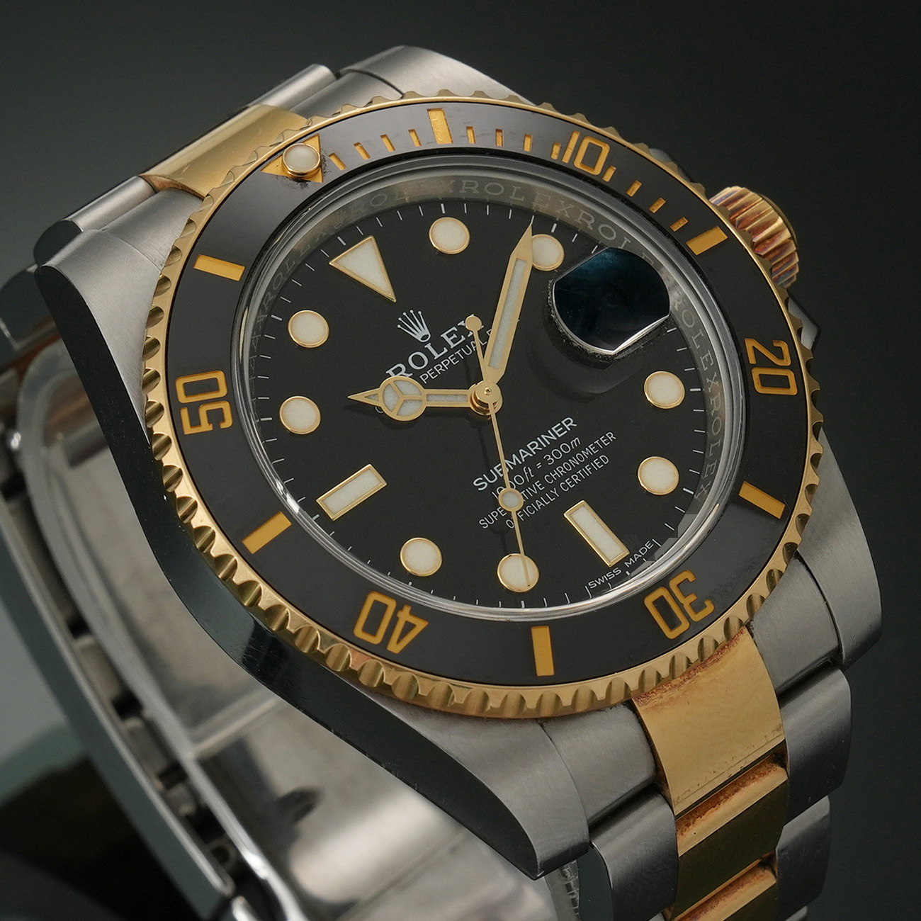 ROLEX(USED)롤렉스 서브마리너 콤비 116613LN