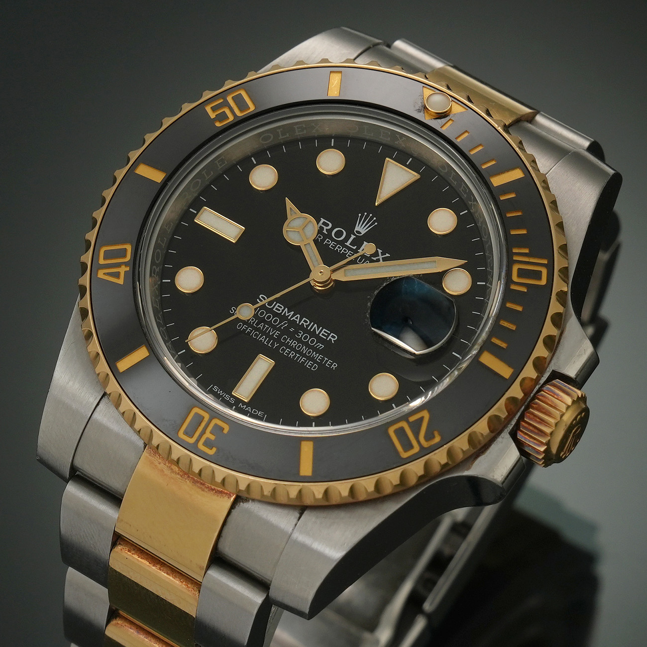 ROLEX(USED)롤렉스 서브마리너 콤비 116613LN