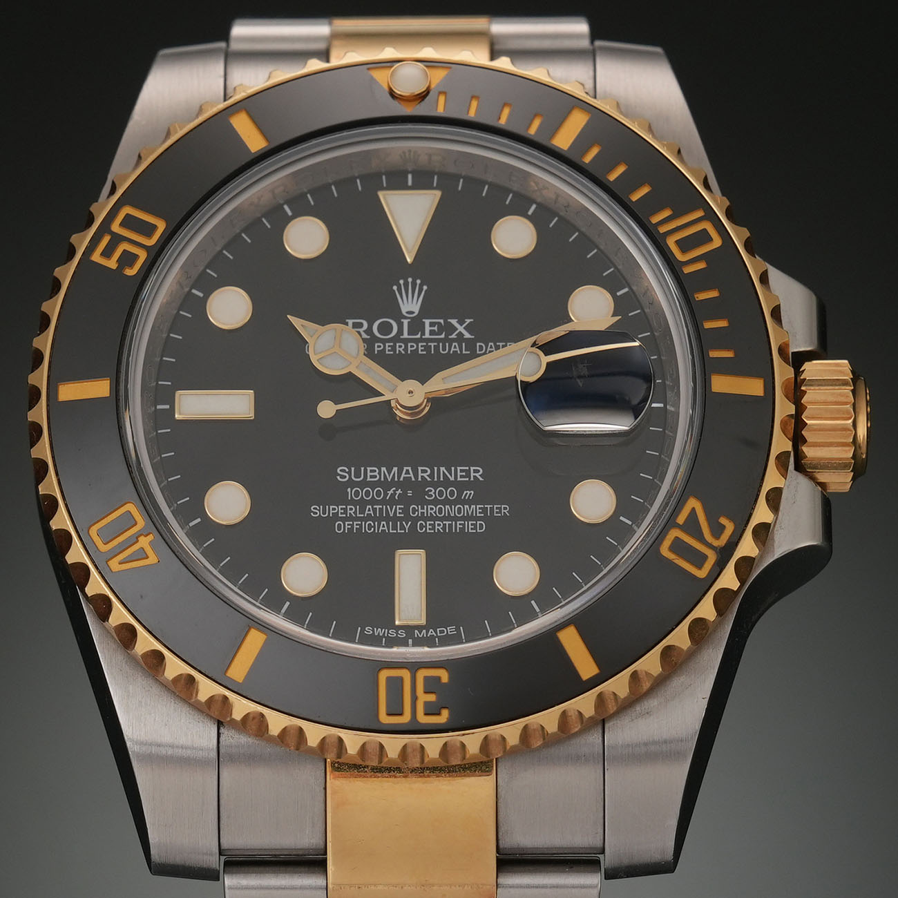 ROLEX(USED)롤렉스 서브마리너 콤비 116613LN