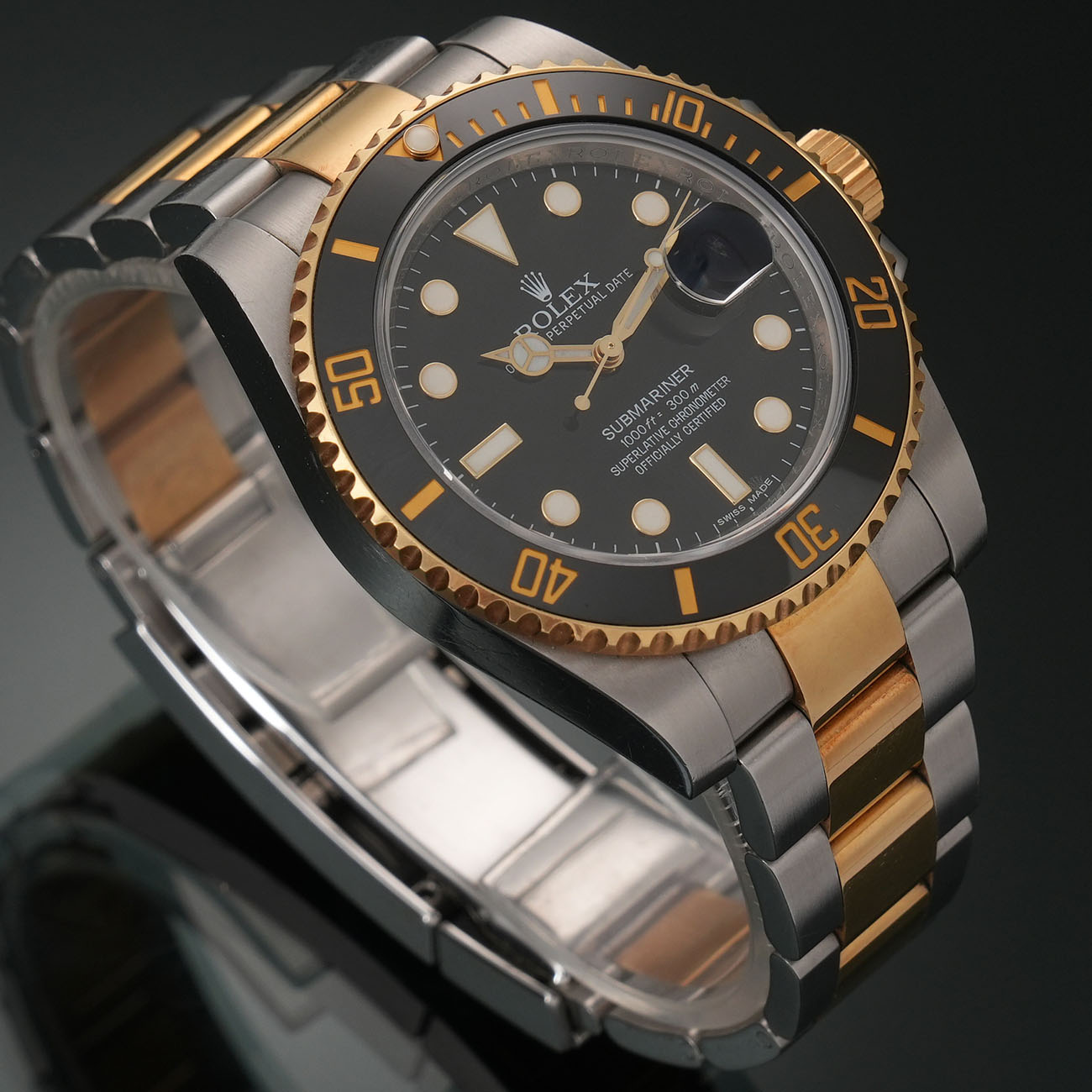 ROLEX(USED)롤렉스 서브마리너 콤비 116613LN