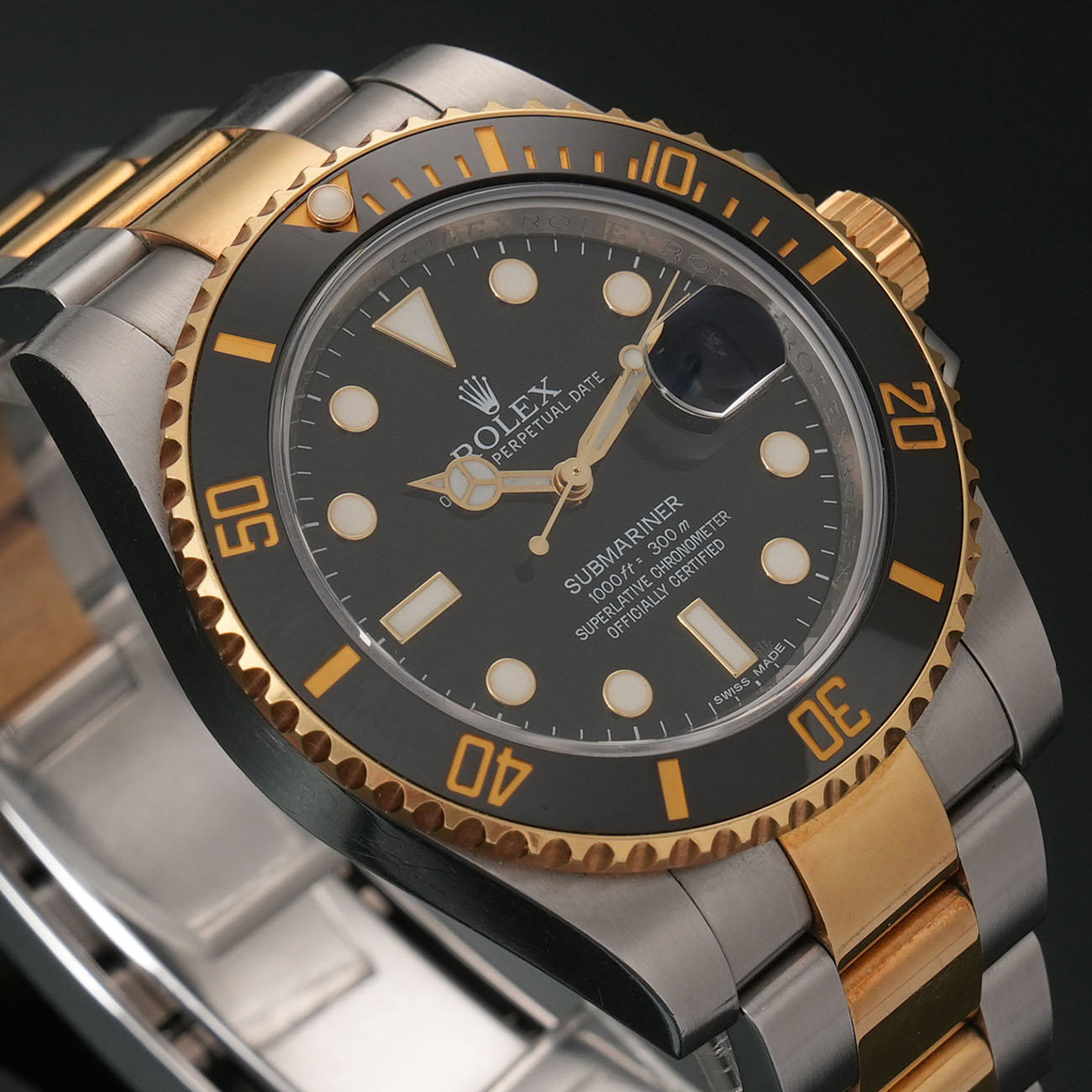 ROLEX(USED)롤렉스 서브마리너 콤비 116613LN