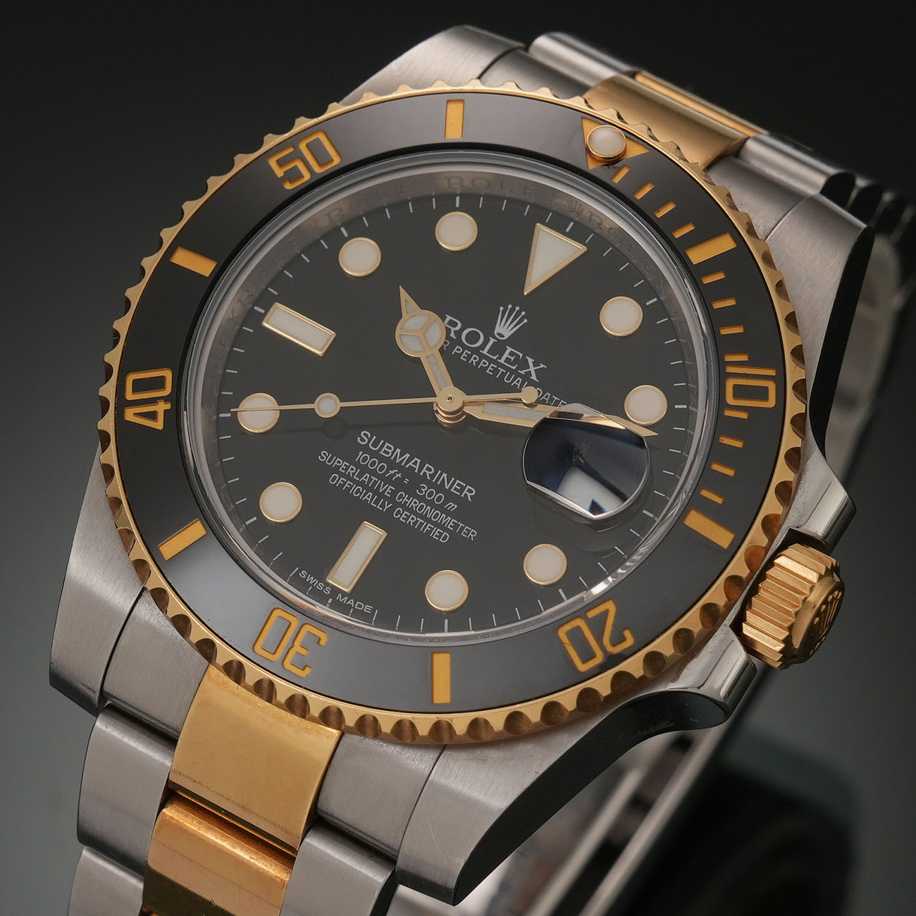 ROLEX(USED)롤렉스 서브마리너 콤비 116613LN