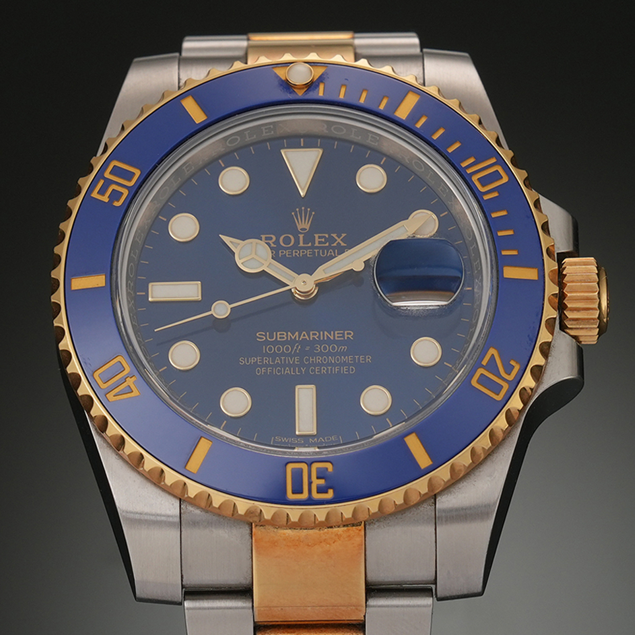 ROLEX(USED)롤렉스 서브마리너 콤비 116613LB