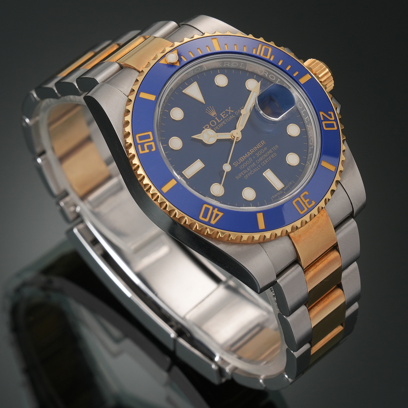 ROLEX(USED)롤렉스 서브마리너 콤비 116613LB