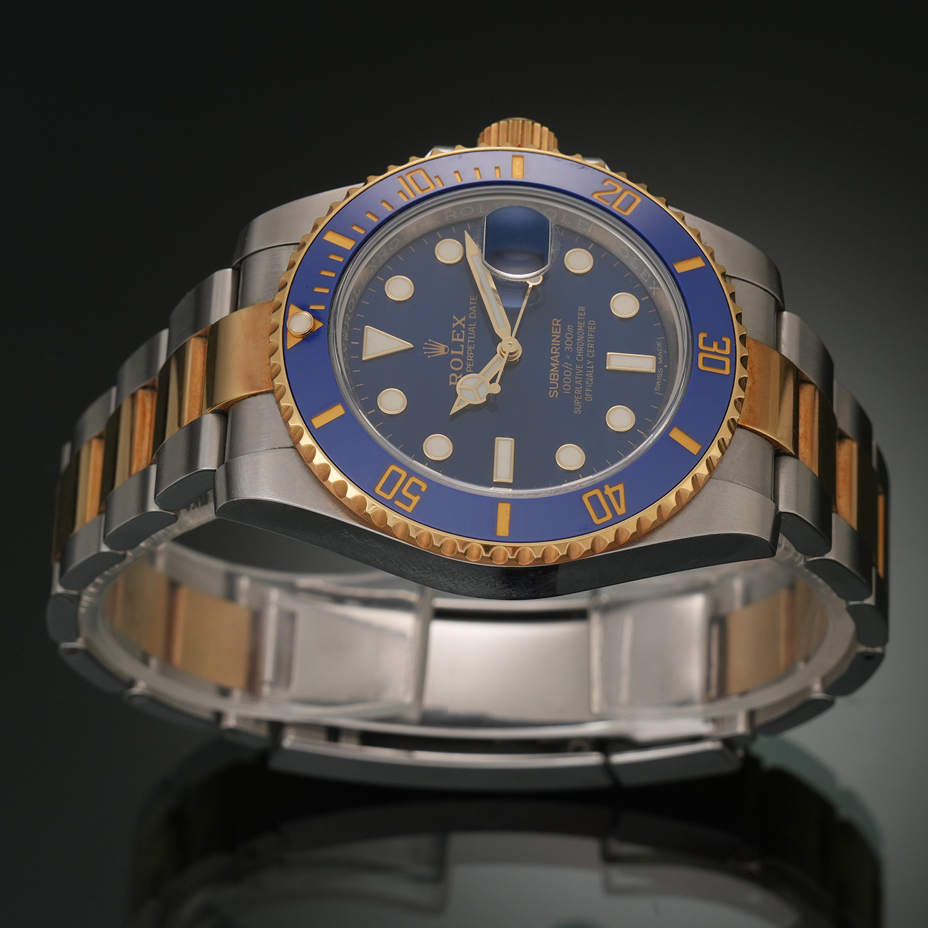 ROLEX(USED)롤렉스 서브마리너 콤비 116613LB