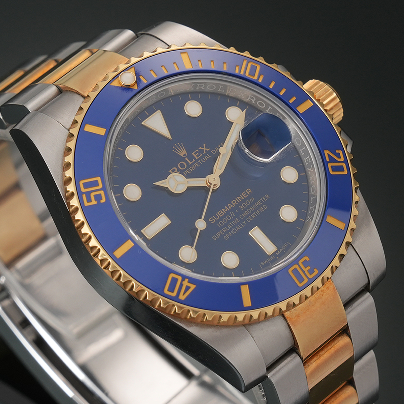 ROLEX(USED)롤렉스 서브마리너 콤비 116613LB