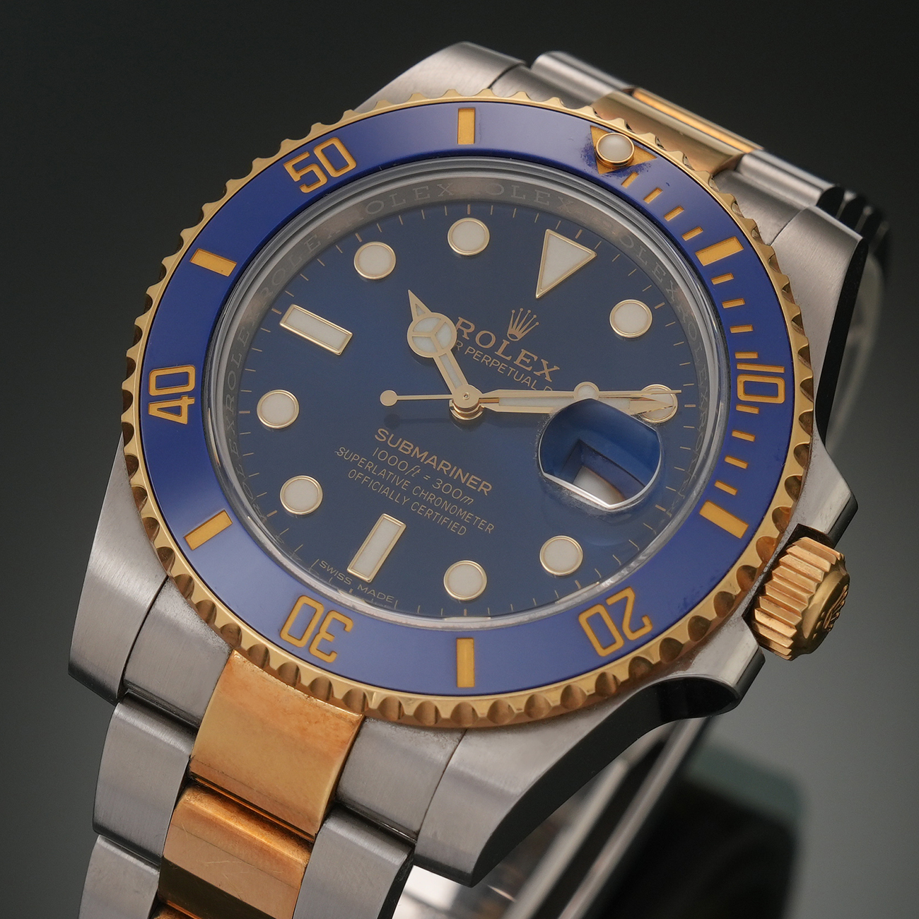 ROLEX(USED)롤렉스 서브마리너 콤비 116613LB
