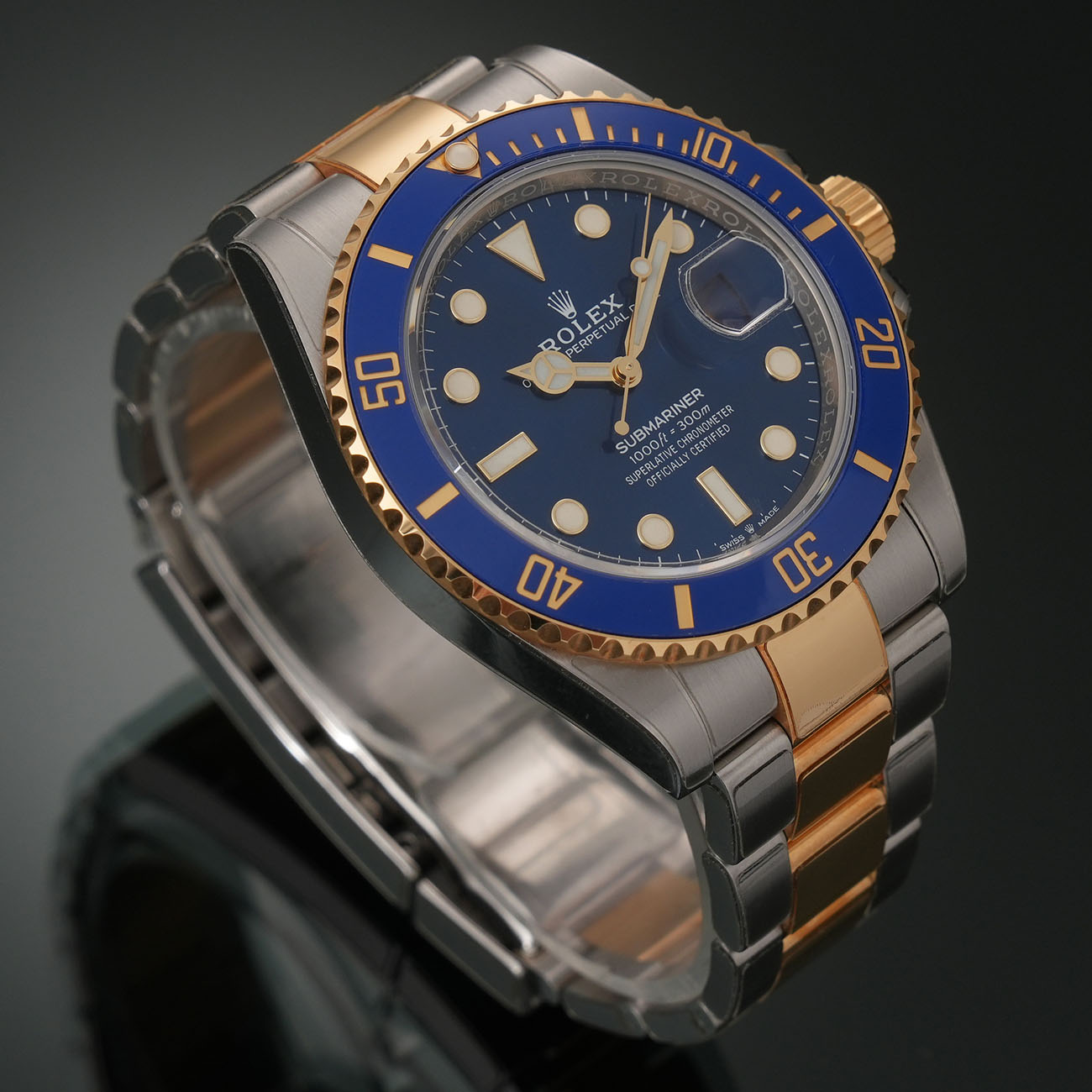 ROLEX(USED)롤렉스 서브마리너 콤비 126613LB