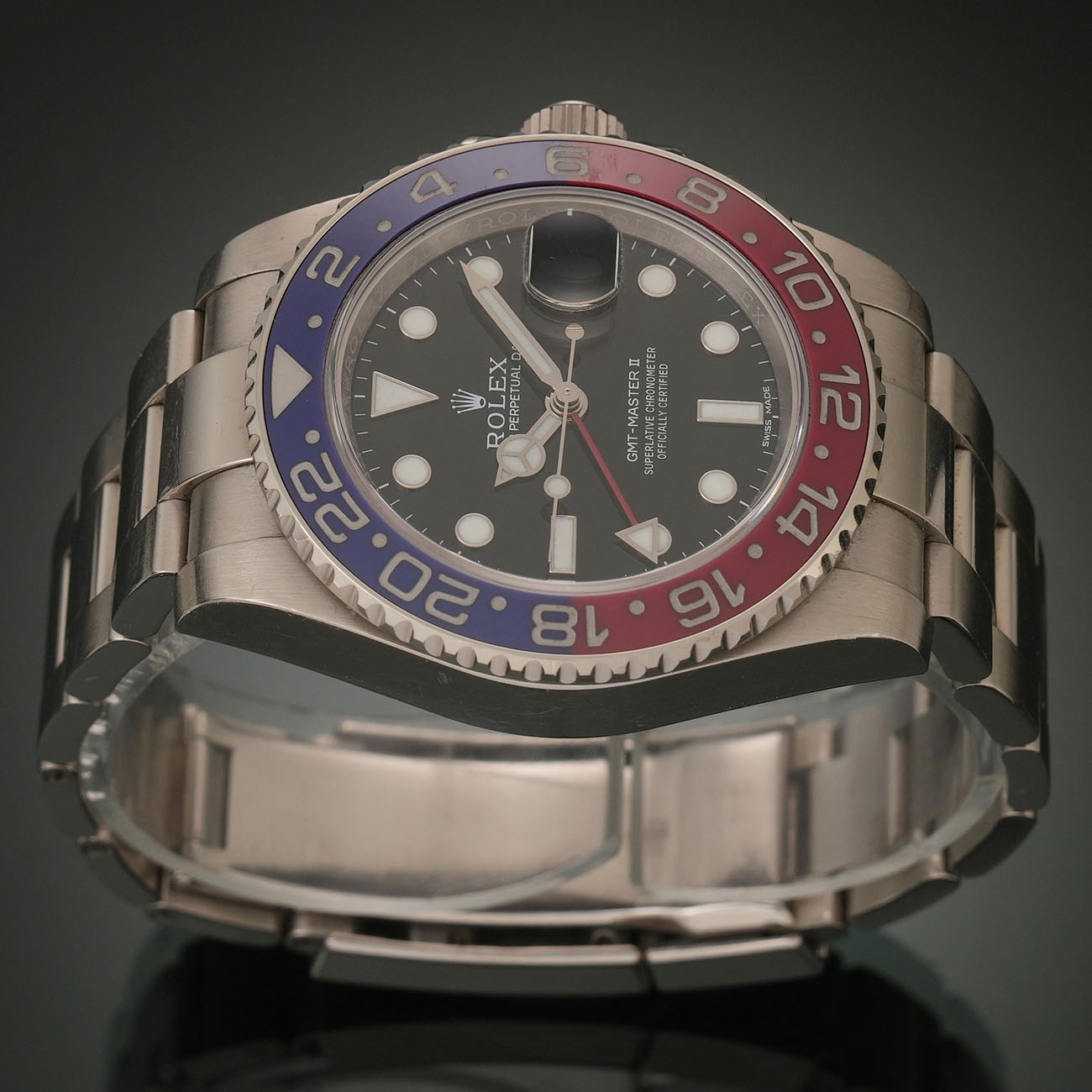 ROLEX(USED)롤렉스 GMT 마스터 2 40 화이트골드 116719BLRO
