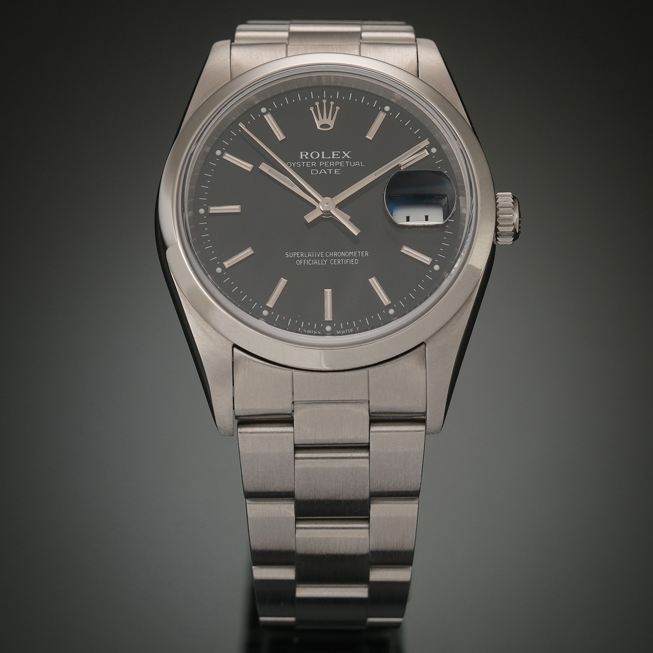 ROLEX(USED)롤렉스 오이스터 퍼펙츄얼 데이트 15200
