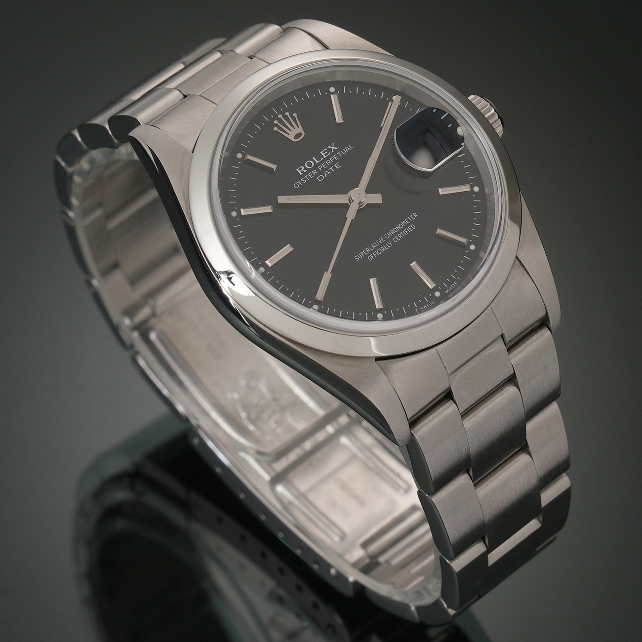ROLEX(USED)롤렉스 오이스터 퍼펙츄얼 데이트 15200 (점검비 40만원)