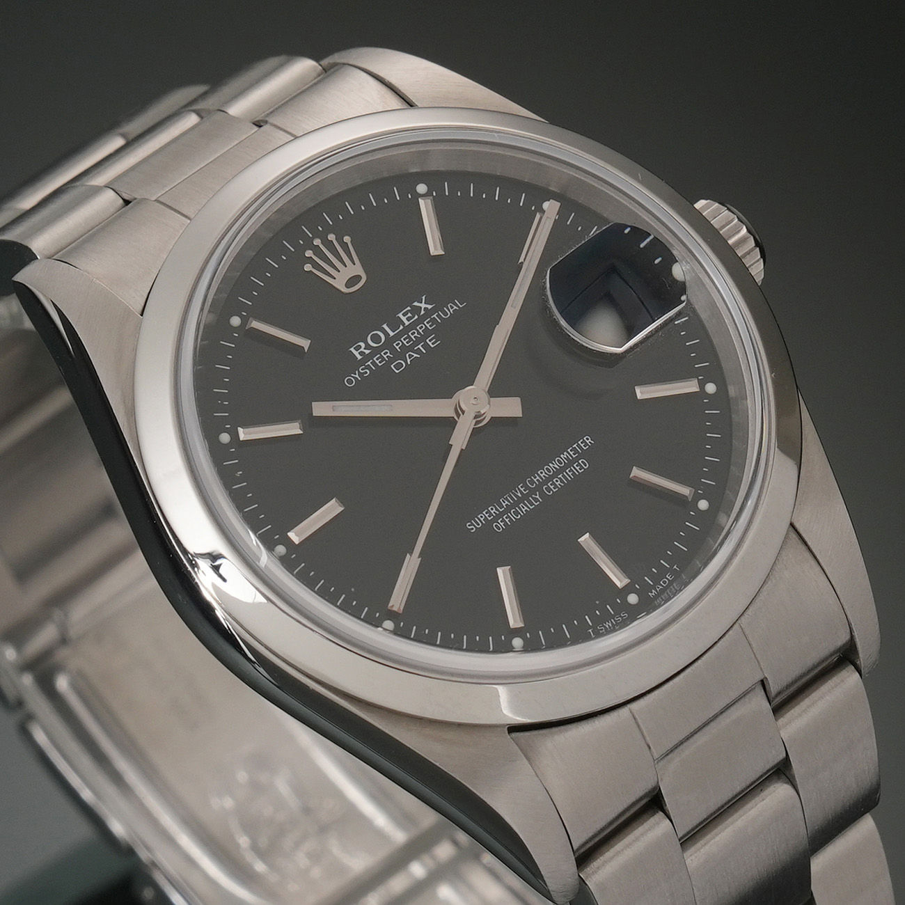 ROLEX(USED)롤렉스 오이스터 퍼펙츄얼 데이트 15200 (점검비 40만원)