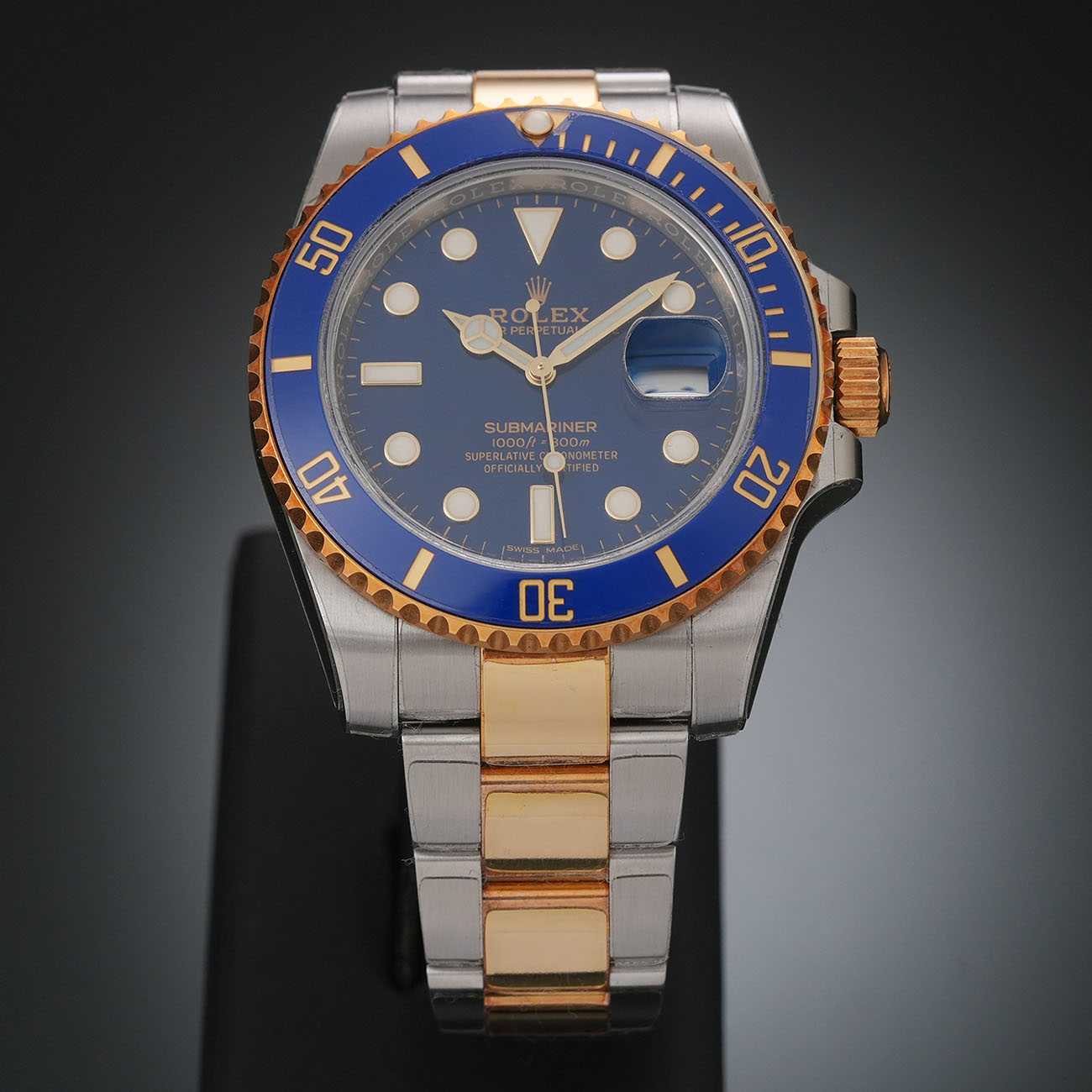 ROLEX(USED)롤렉스 서브마리너 콤비 116613LB
