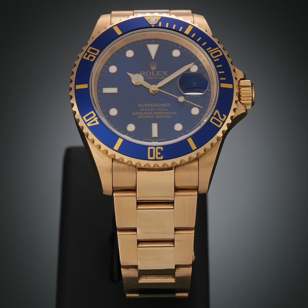 ROLEX(USED)롤렉스 서브마리너 금통 16618