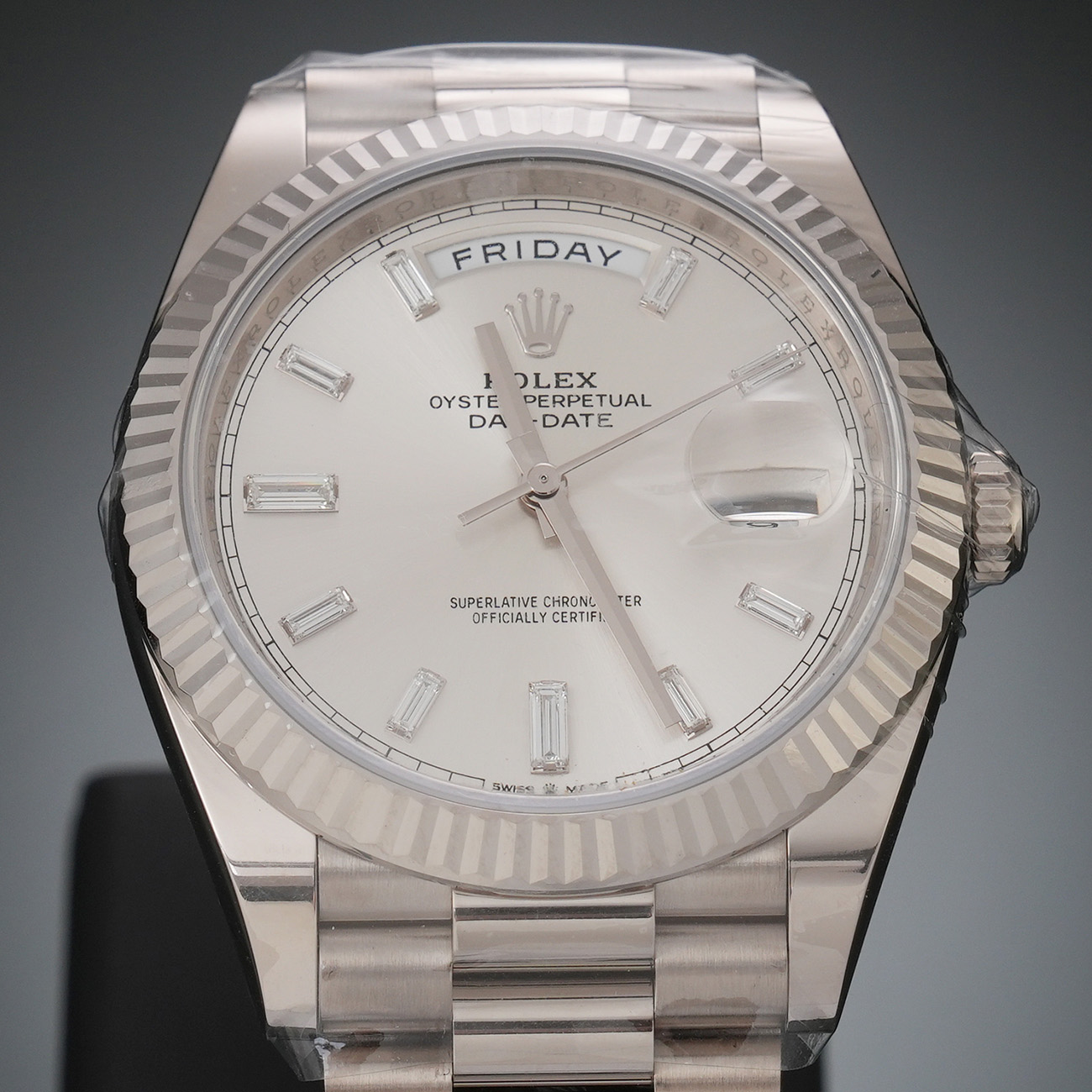 ROLEX(USED)롤렉스 데이데이트 바게트 다이아 228239