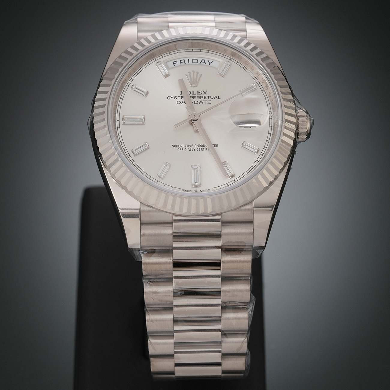 ROLEX(USED)롤렉스 데이데이트 바게트 다이아 228239