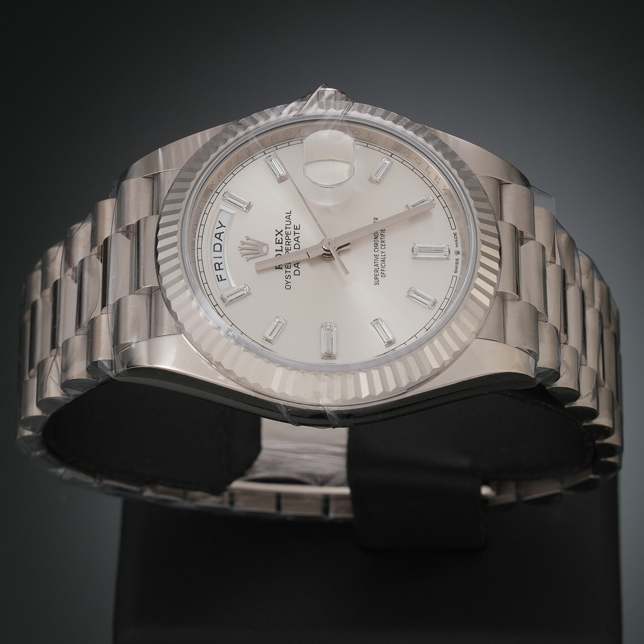 ROLEX(USED)롤렉스 데이데이트 바게트 다이아 228239