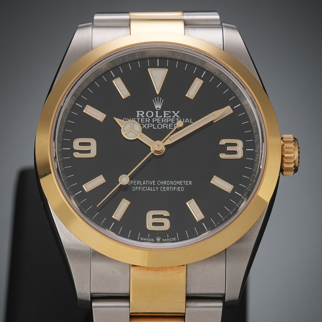 ROLEX(USED)롤렉스 익스플로러 36 콤비 124273