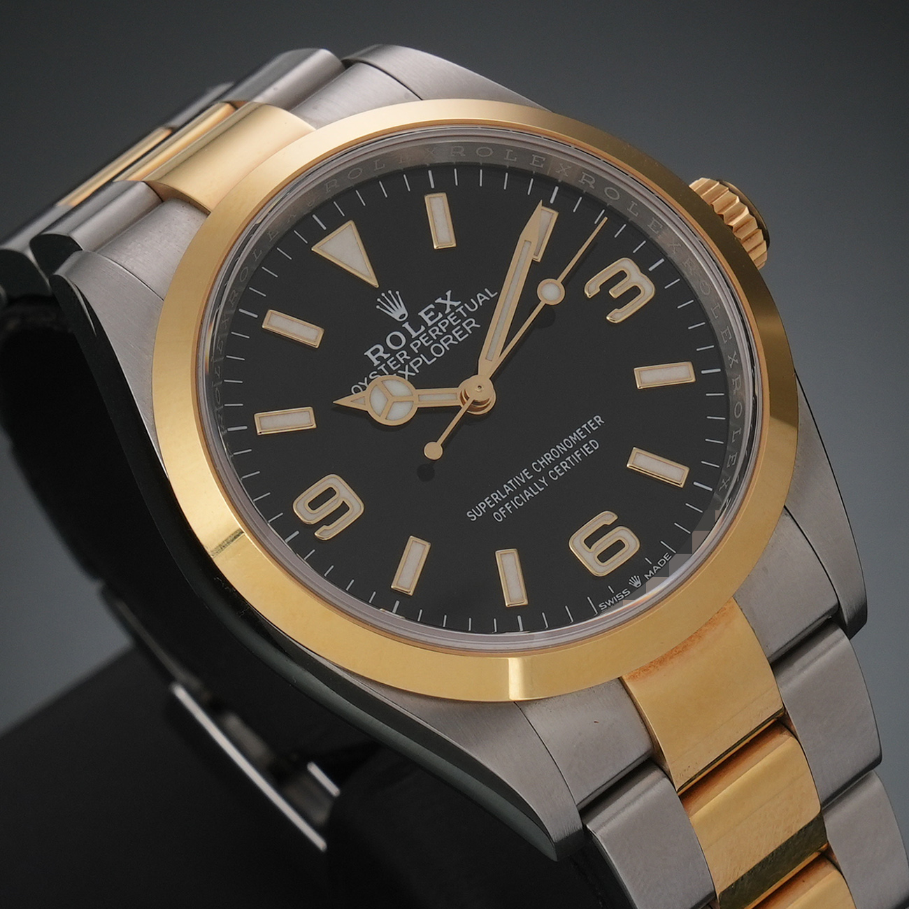 ROLEX(USED)롤렉스 익스플로러 36 콤비 124273
