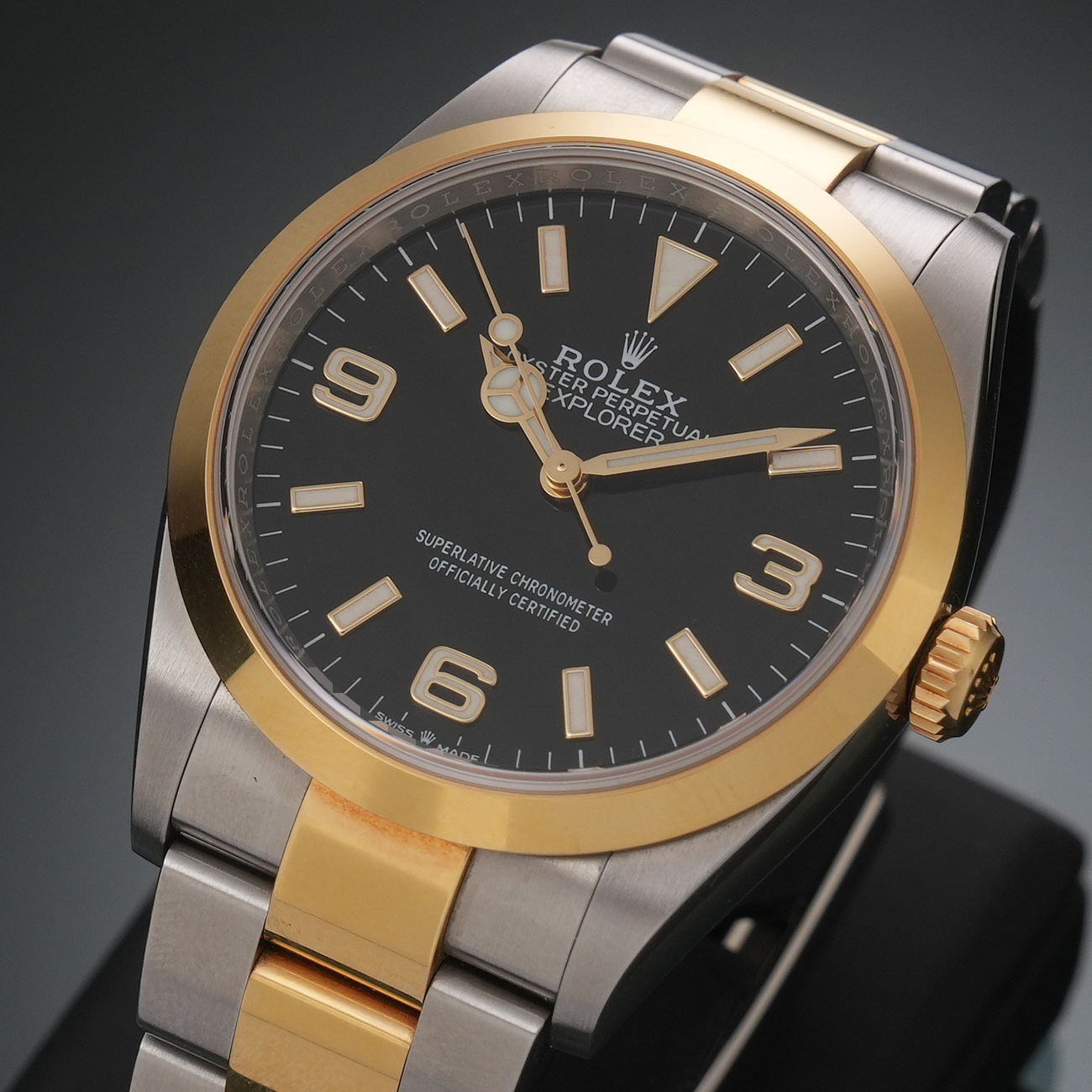 ROLEX(USED)롤렉스 익스플로러 36 콤비 124273