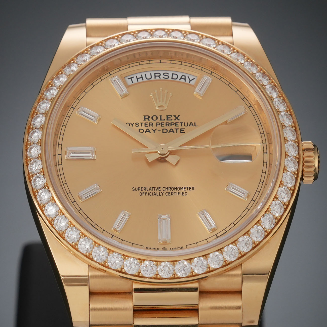 ROLEX(USED)롤렉스 데이데이트 40 228348RBR