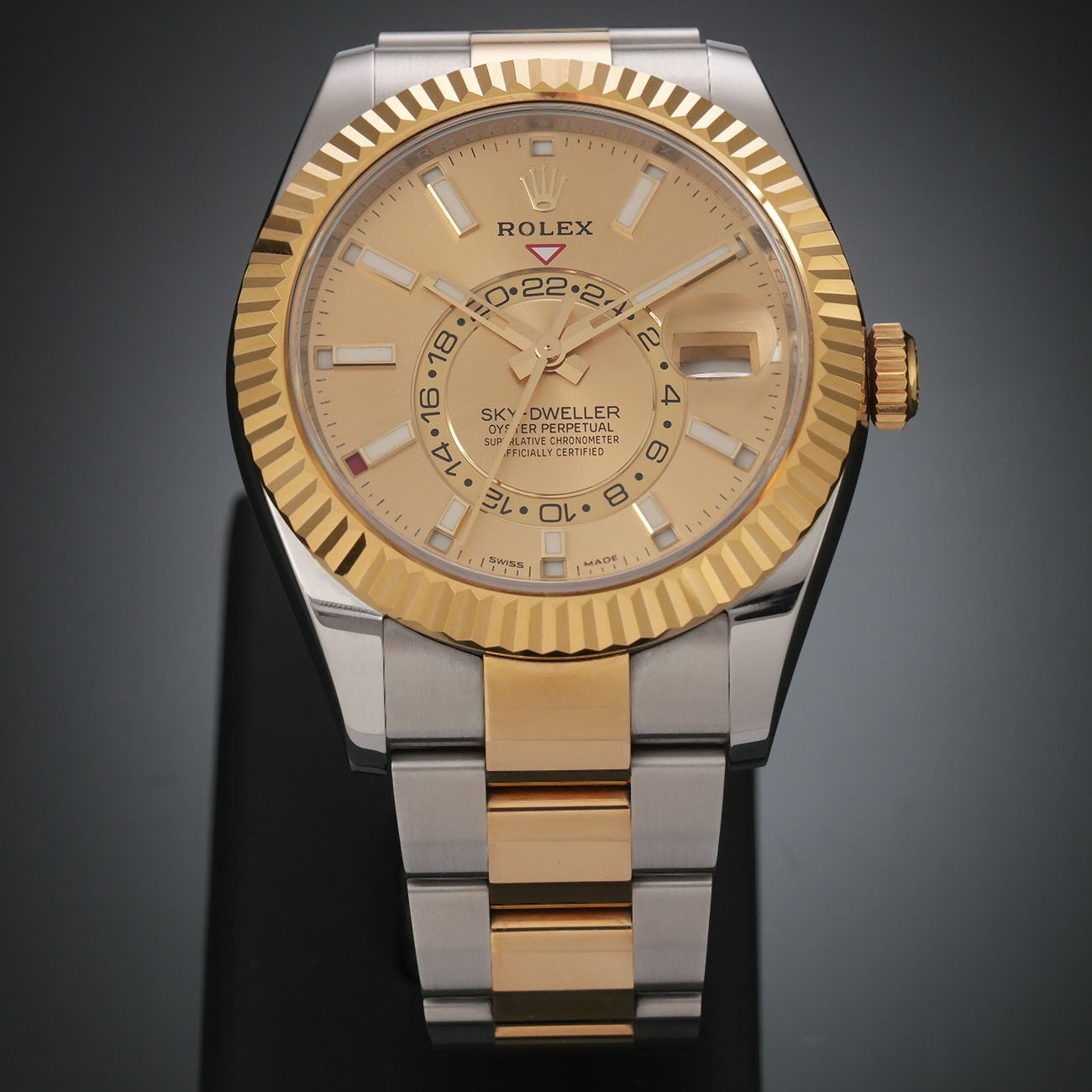 ROLEX(USED)롤렉스 스카이드웰러 콤비 326933