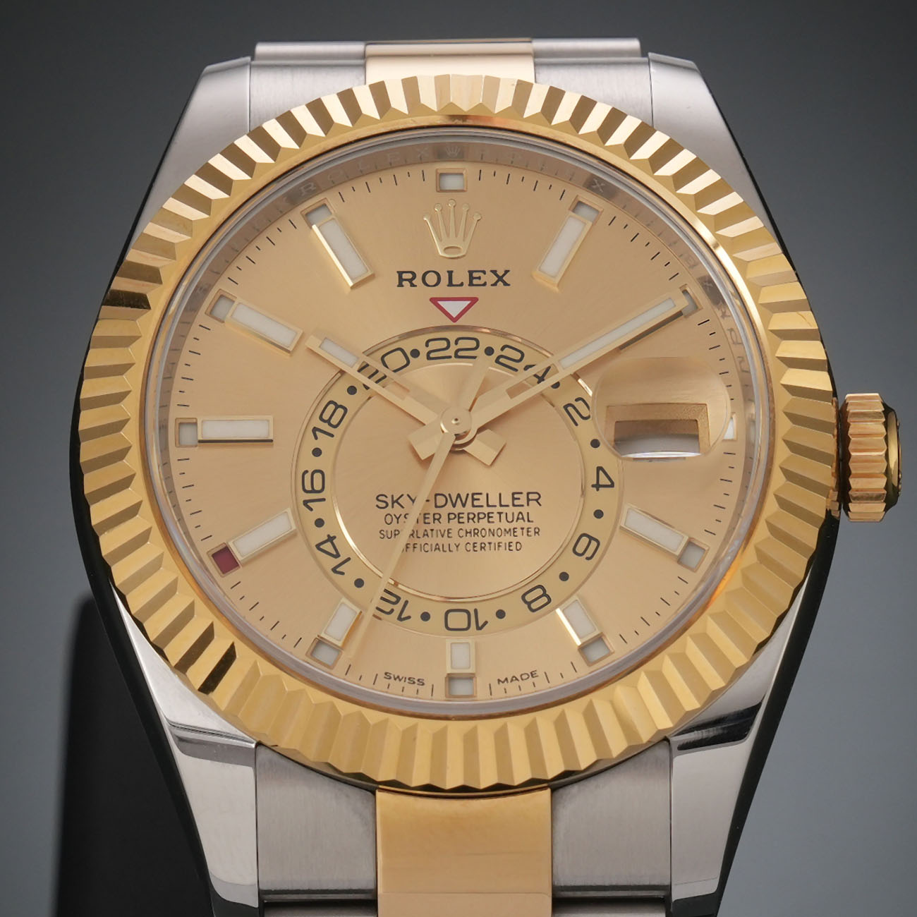 ROLEX(USED)롤렉스 스카이드웰러 콤비 326933