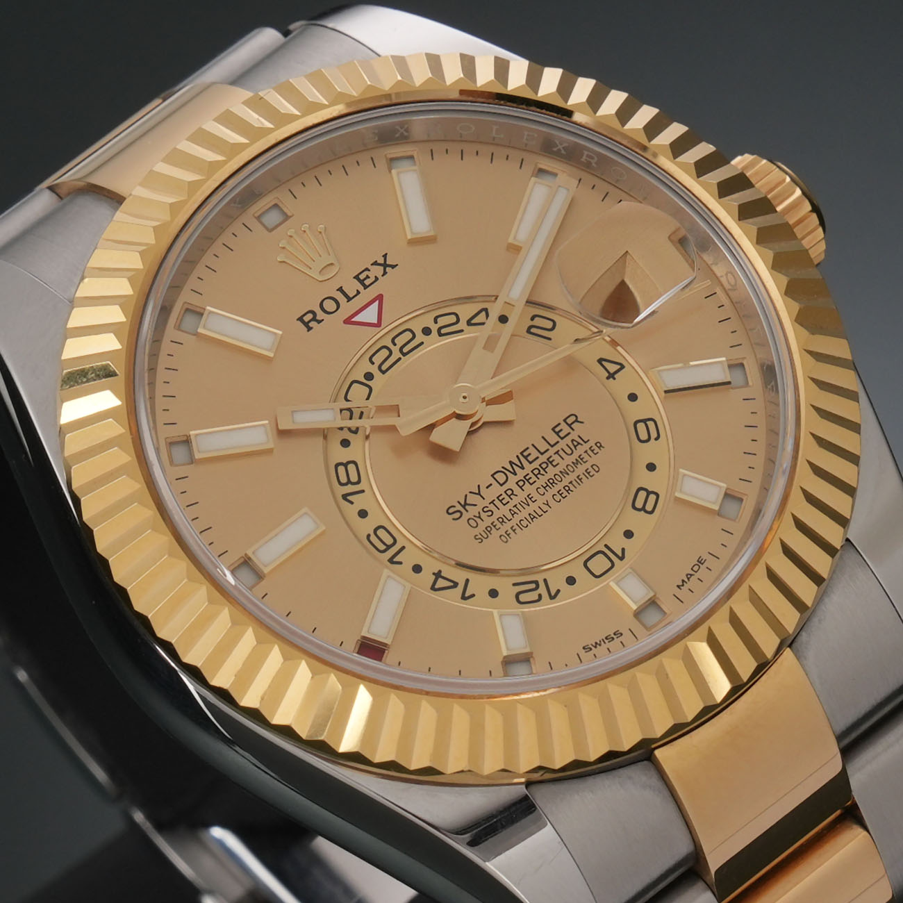 ROLEX(USED)롤렉스 스카이드웰러 콤비 326933