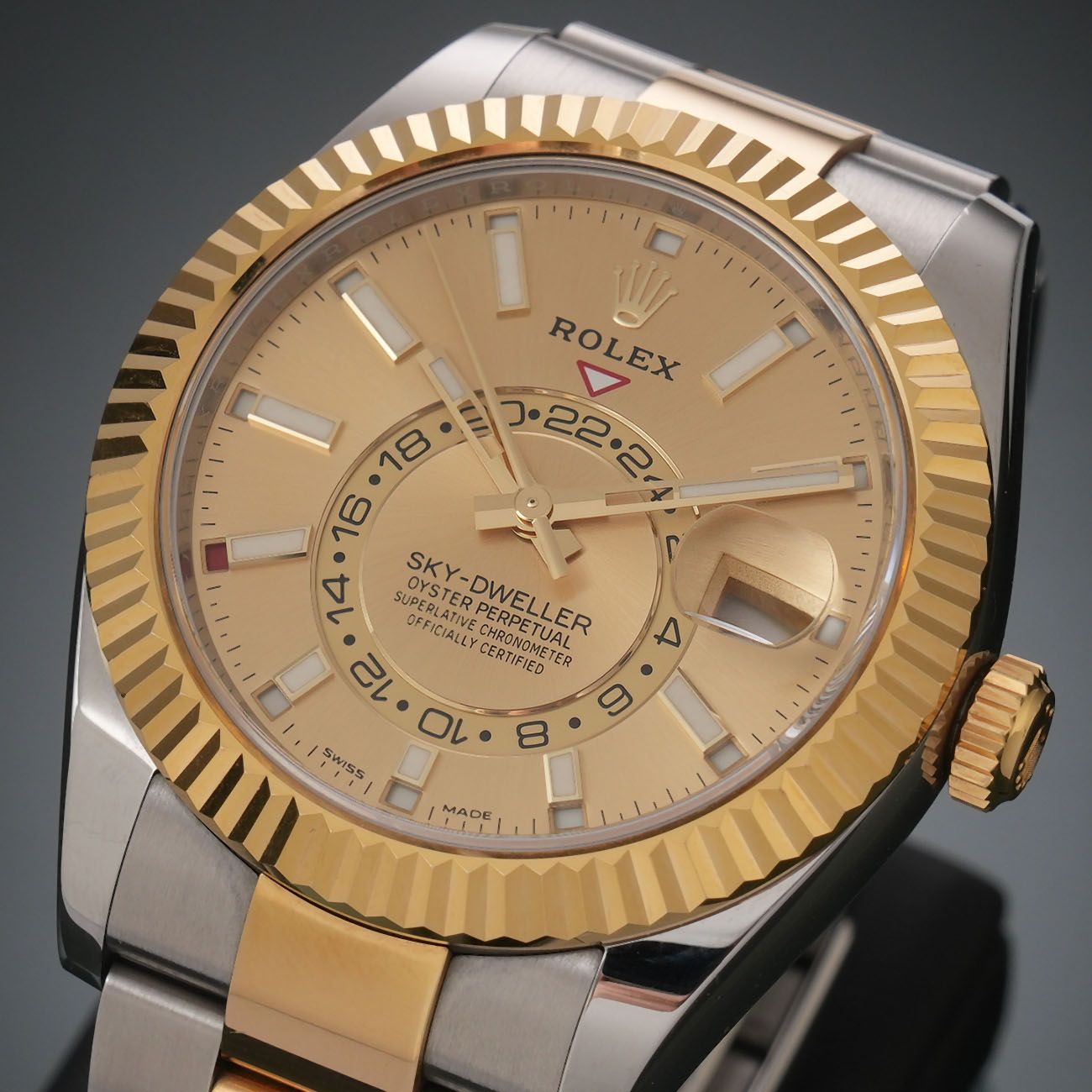 ROLEX(USED)롤렉스 스카이드웰러 콤비 326933
