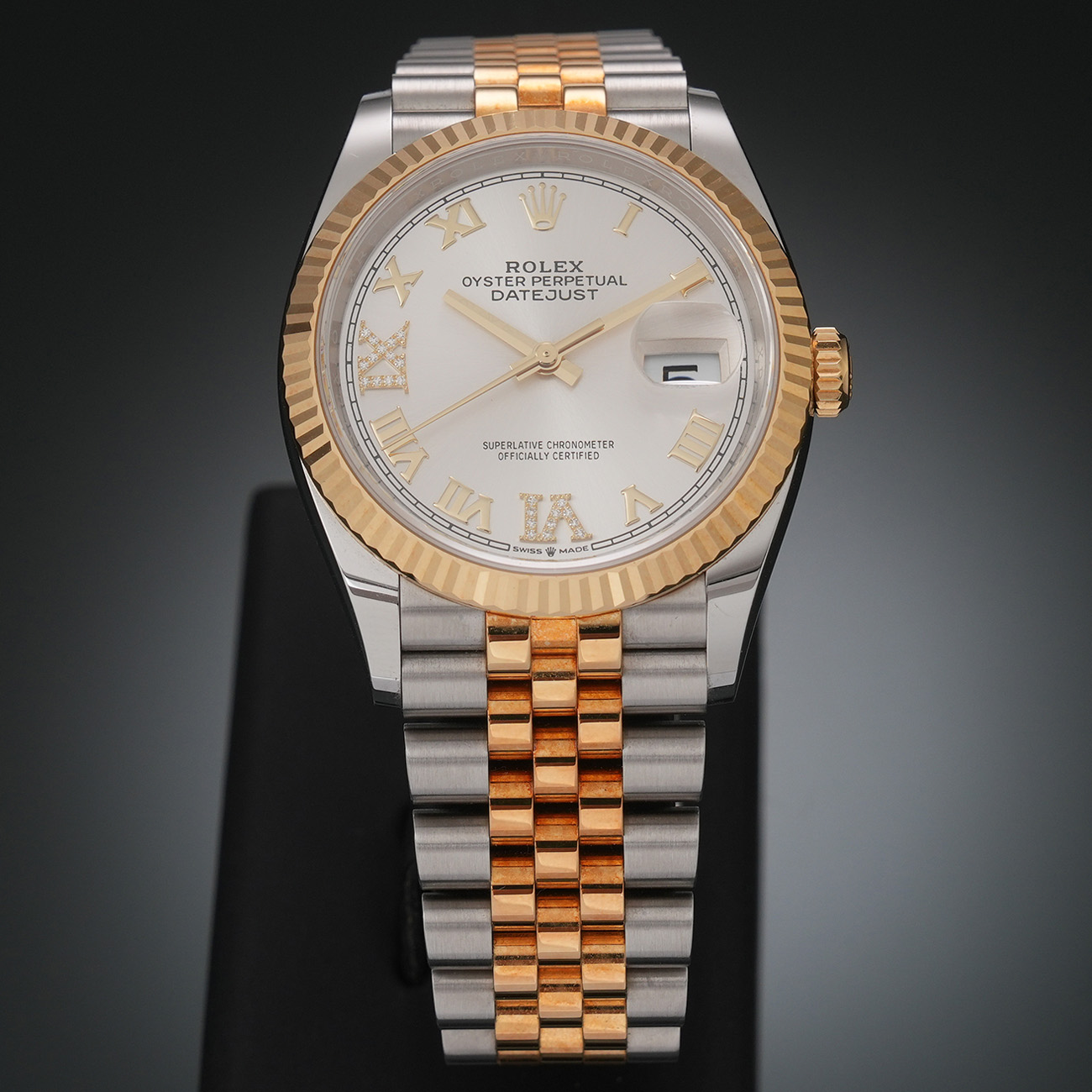 ROLEX(USED)롤렉스 데이저스트 36 콤비 실버 69로만 126233