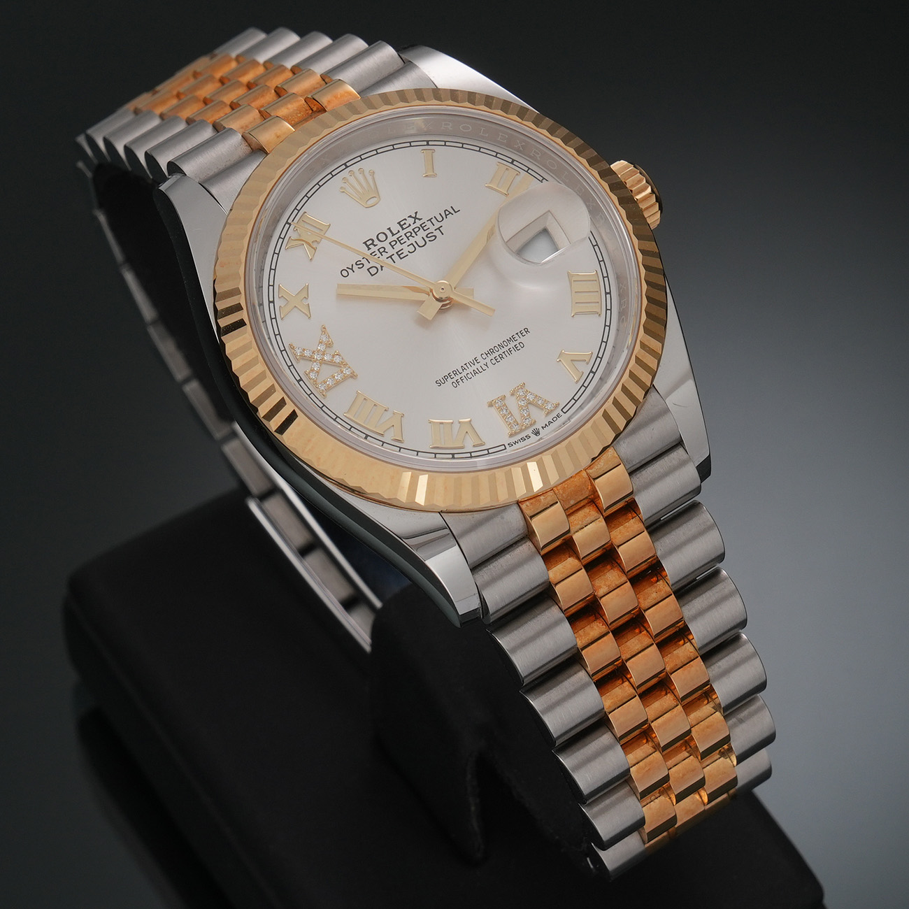 ROLEX(USED)롤렉스 데이저스트 36 콤비 실버 69로만 126233