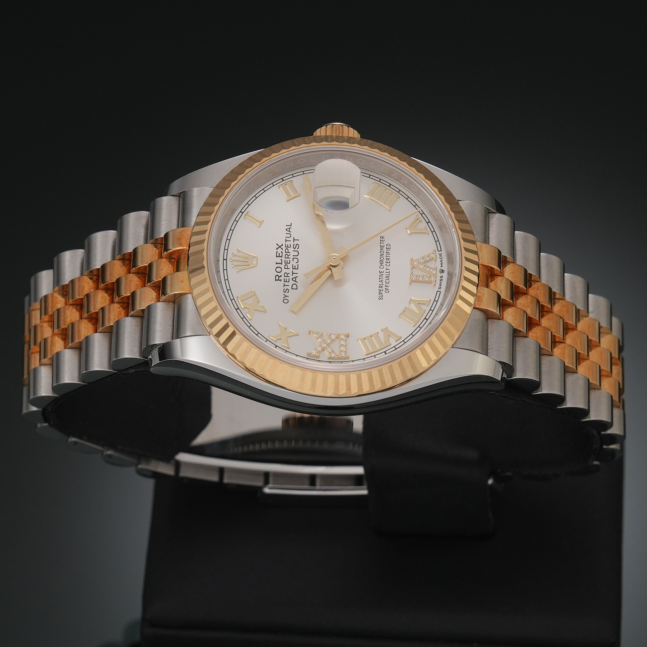 ROLEX(USED)롤렉스 데이저스트 36 콤비 실버 69로만 126233