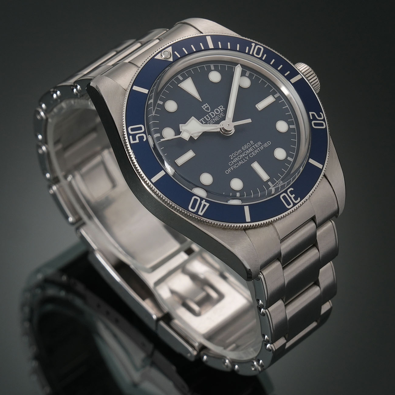 TUDOR(USED)튜더 79030B 블랙베이58 스틸 39mm