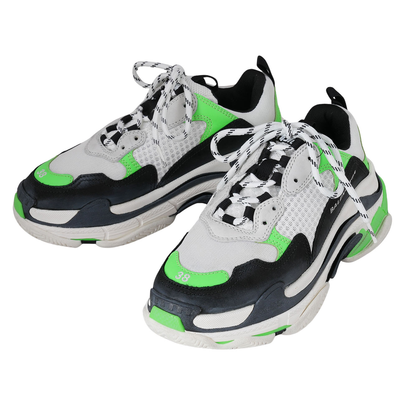 BALENCIAGA(USED)발렌시아가 트리플 S 스니커즈 #38