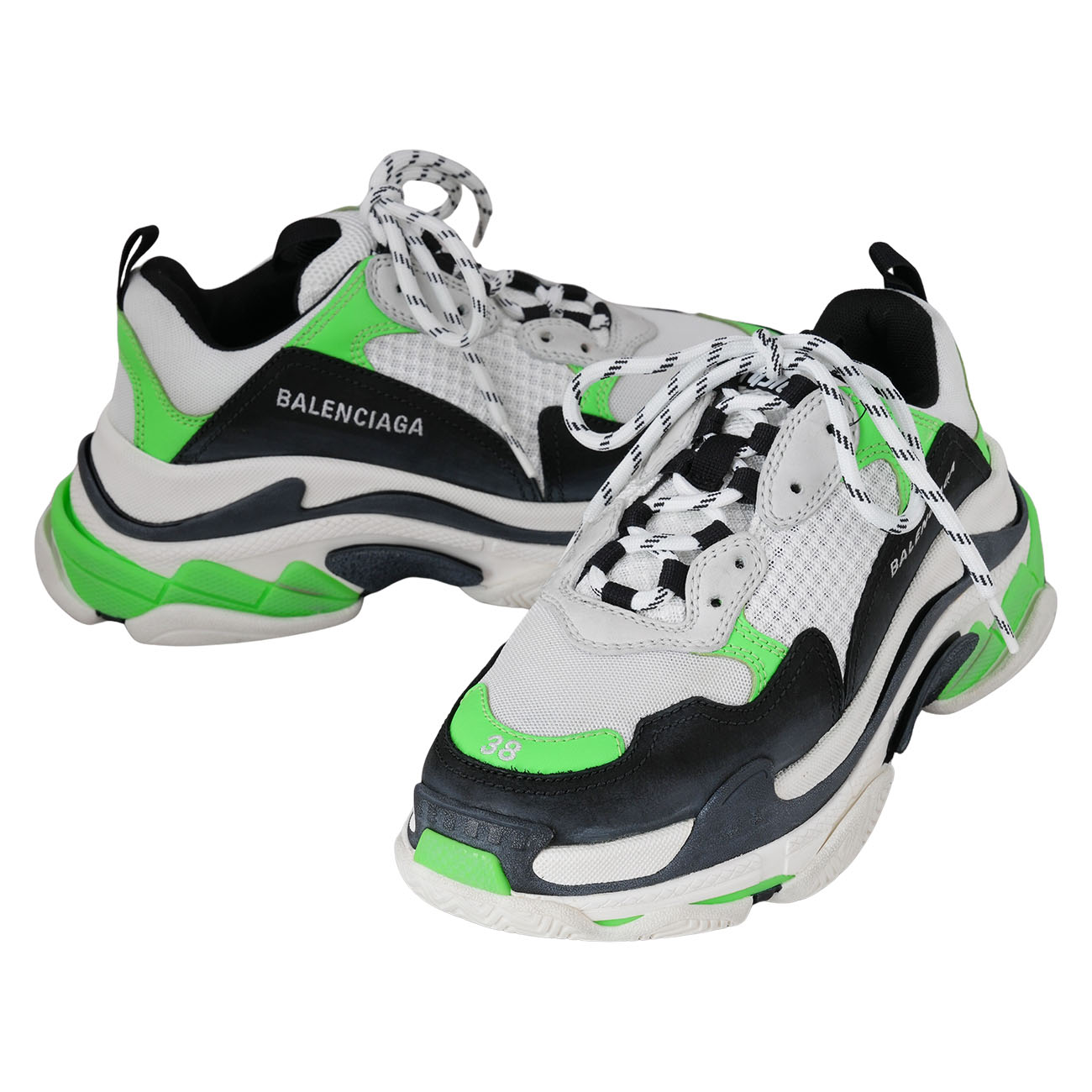BALENCIAGA(USED)발렌시아가 트리플 S 스니커즈 #38