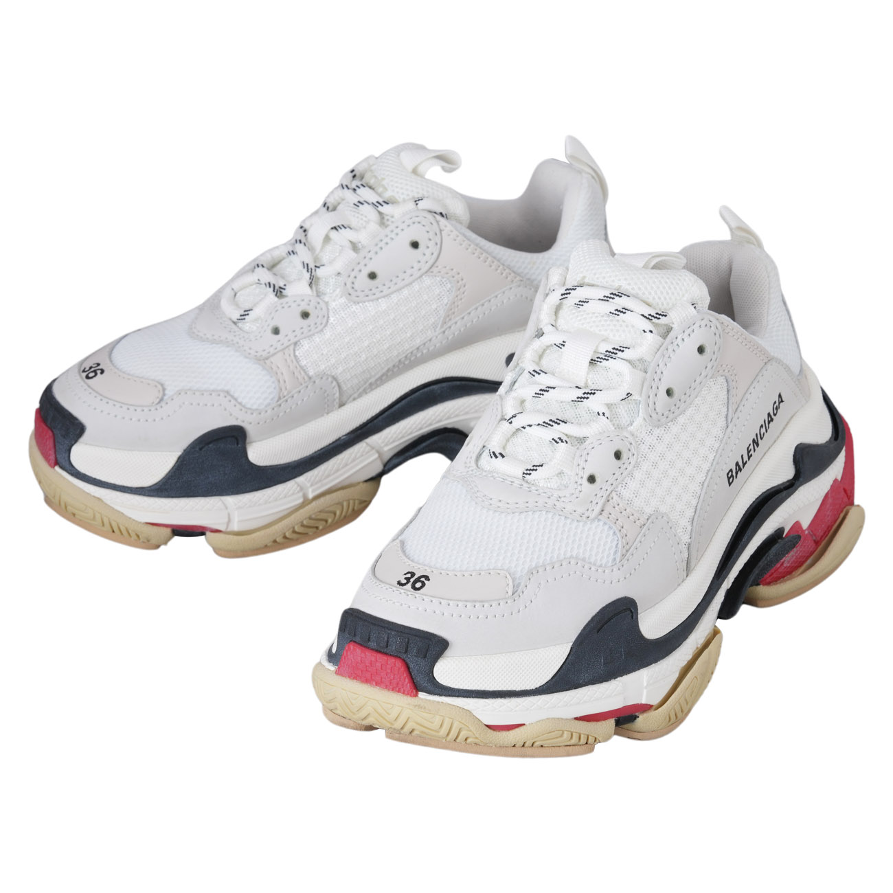 BALENCIAGA(USED)발렌시아가 트리플 S 스니커즈 #36