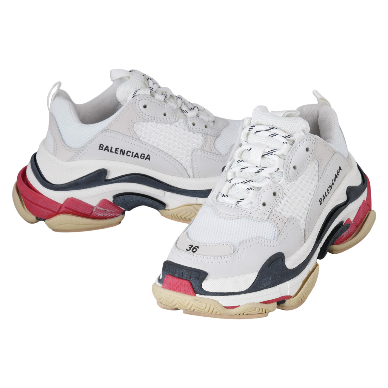 BALENCIAGA(USED)발렌시아가 트리플 S 스니커즈 #36