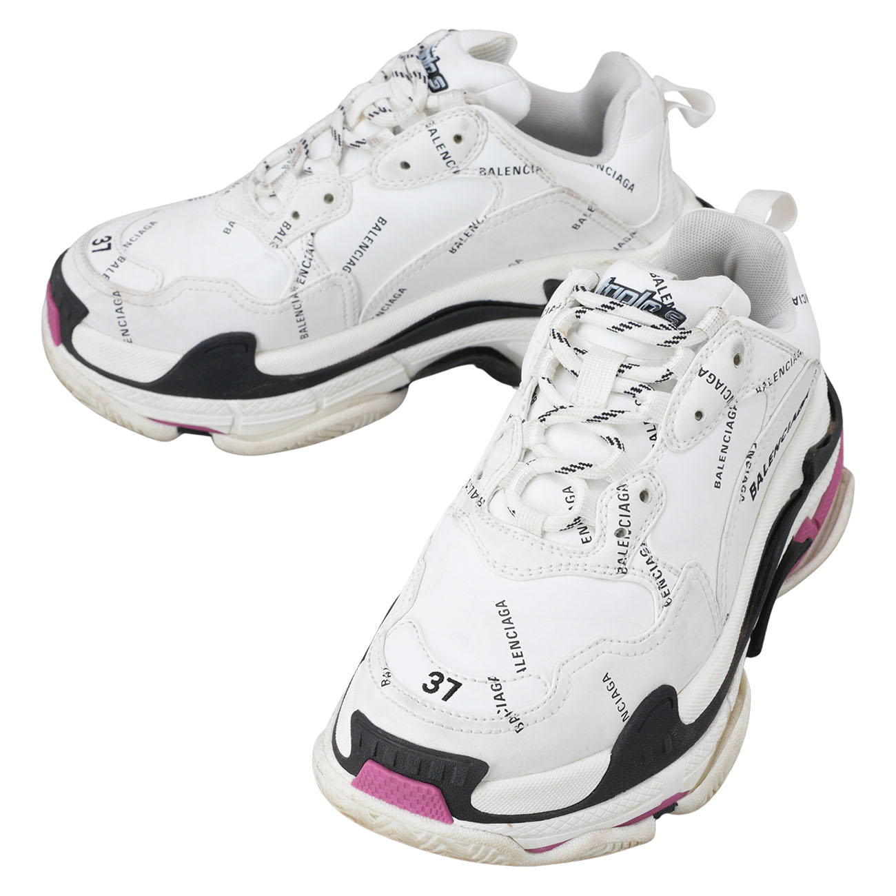 BALENCIAGA(USED)발렌시아가트리플 S 스니커즈 #37