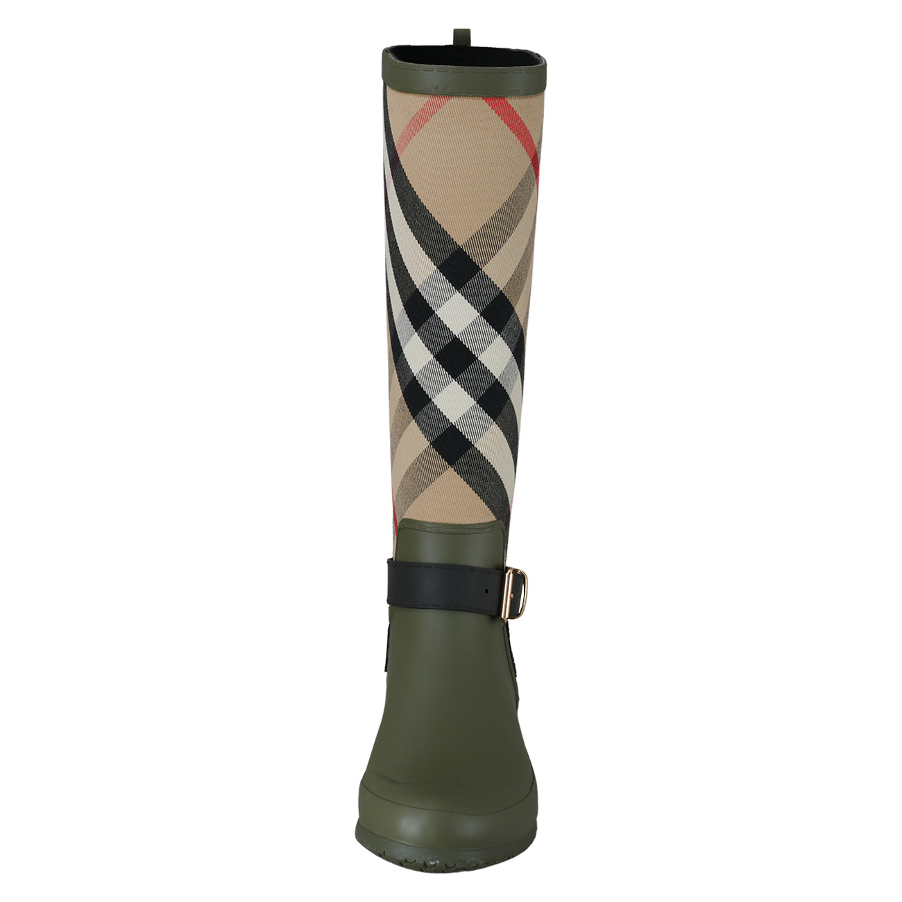 BURBERRY(USED)버버리 8045258 하우스체크 롱부츠#38